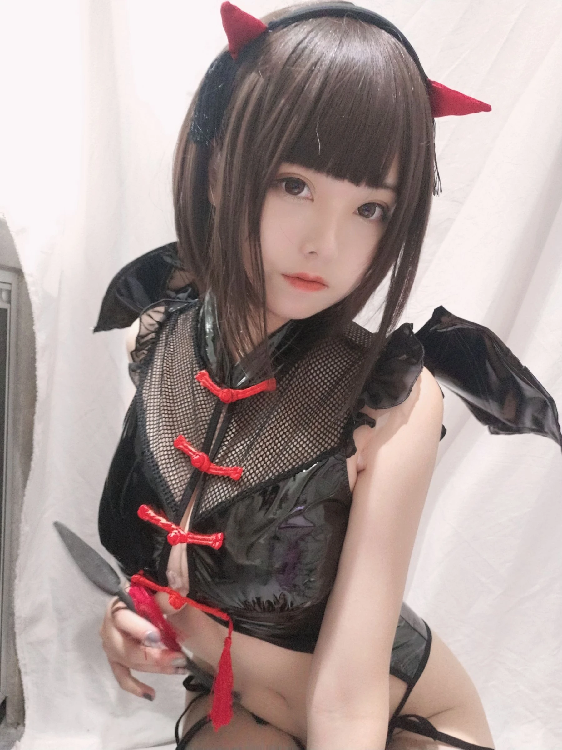 萌系小姐姐蜜汁猫裘 – 小恶魔自拍插图7