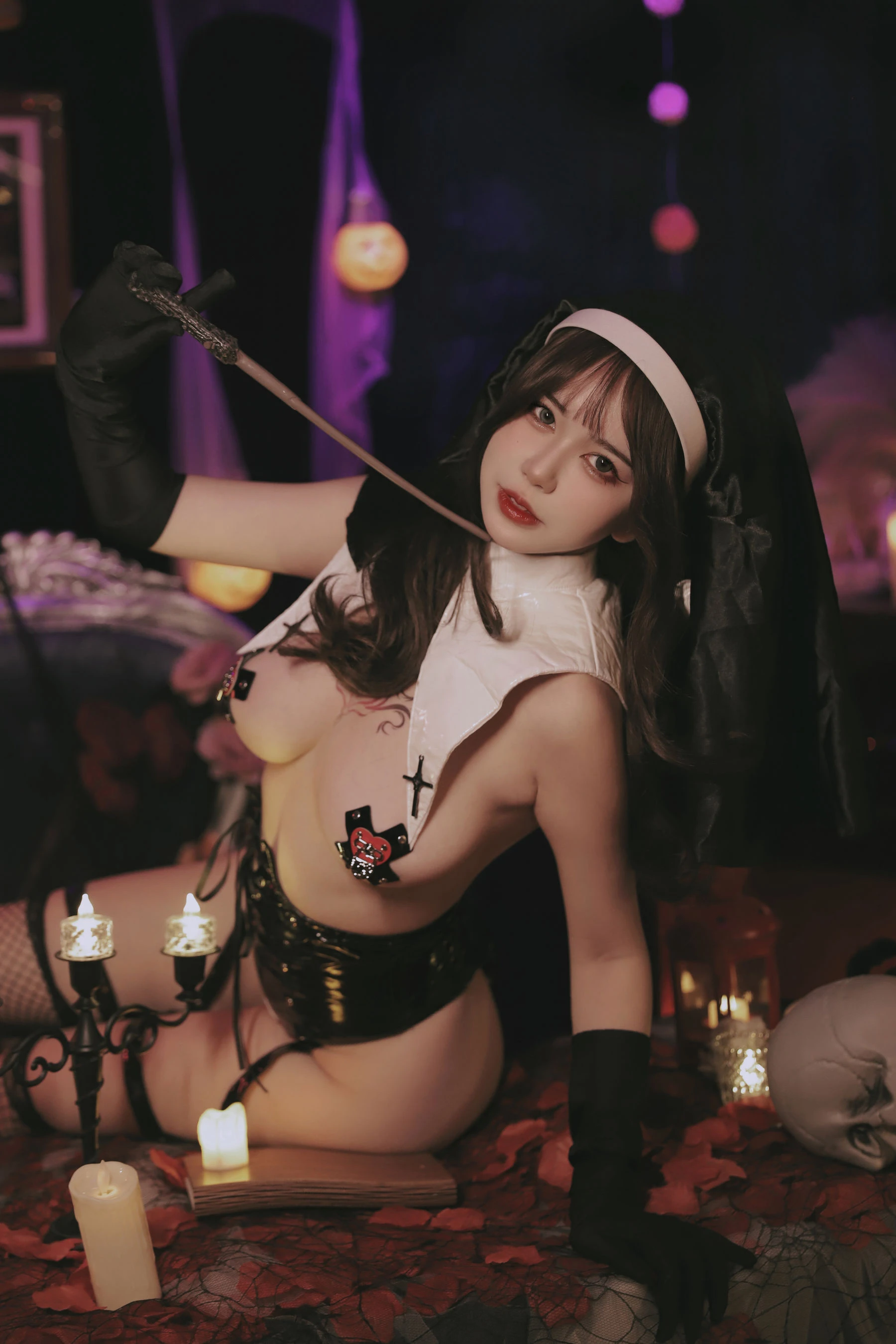 Tina很妖孽呀 – 万圣修女插图2