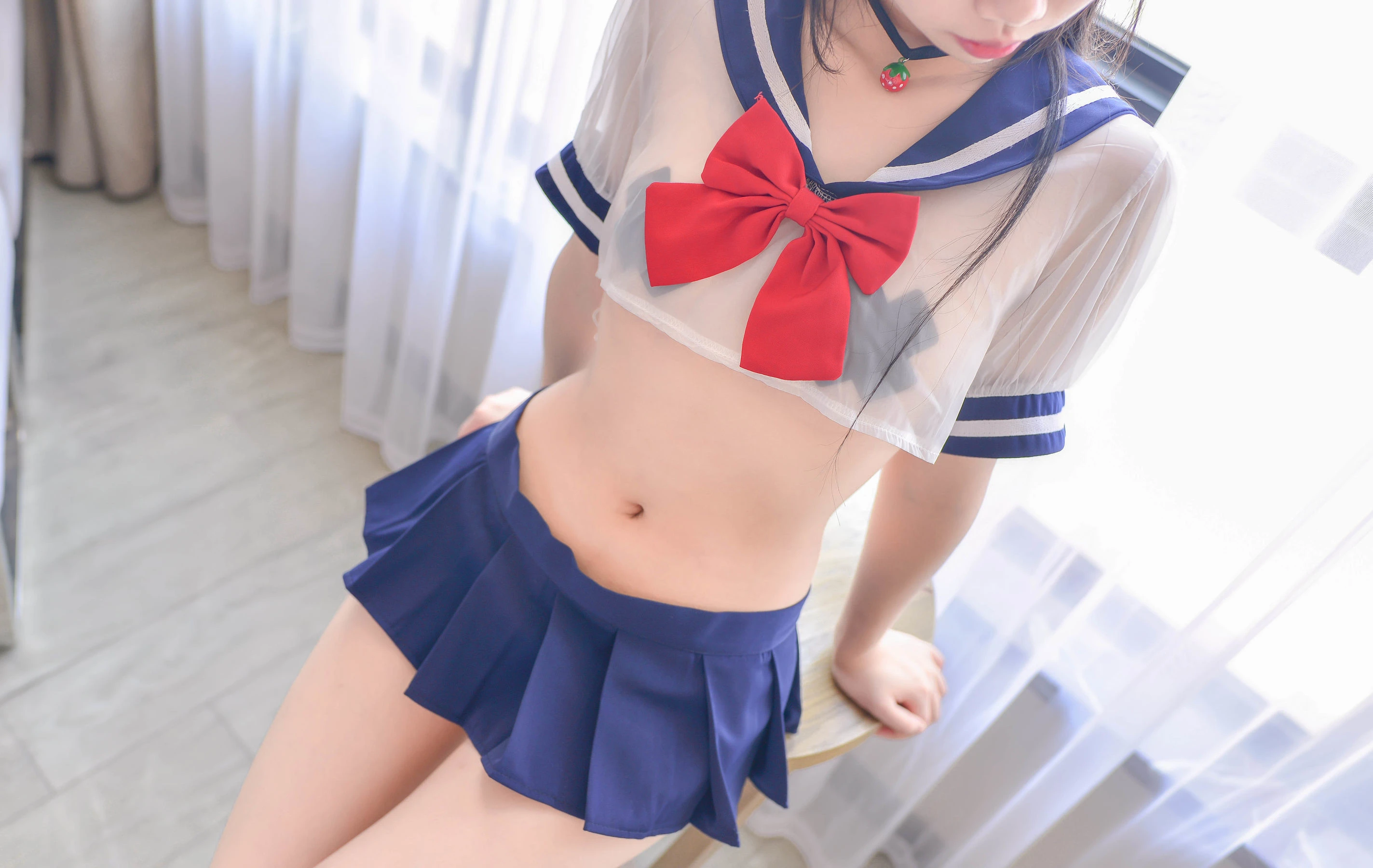 [萝莉COS] 雪琪 – 透明JK [20P]插图3
