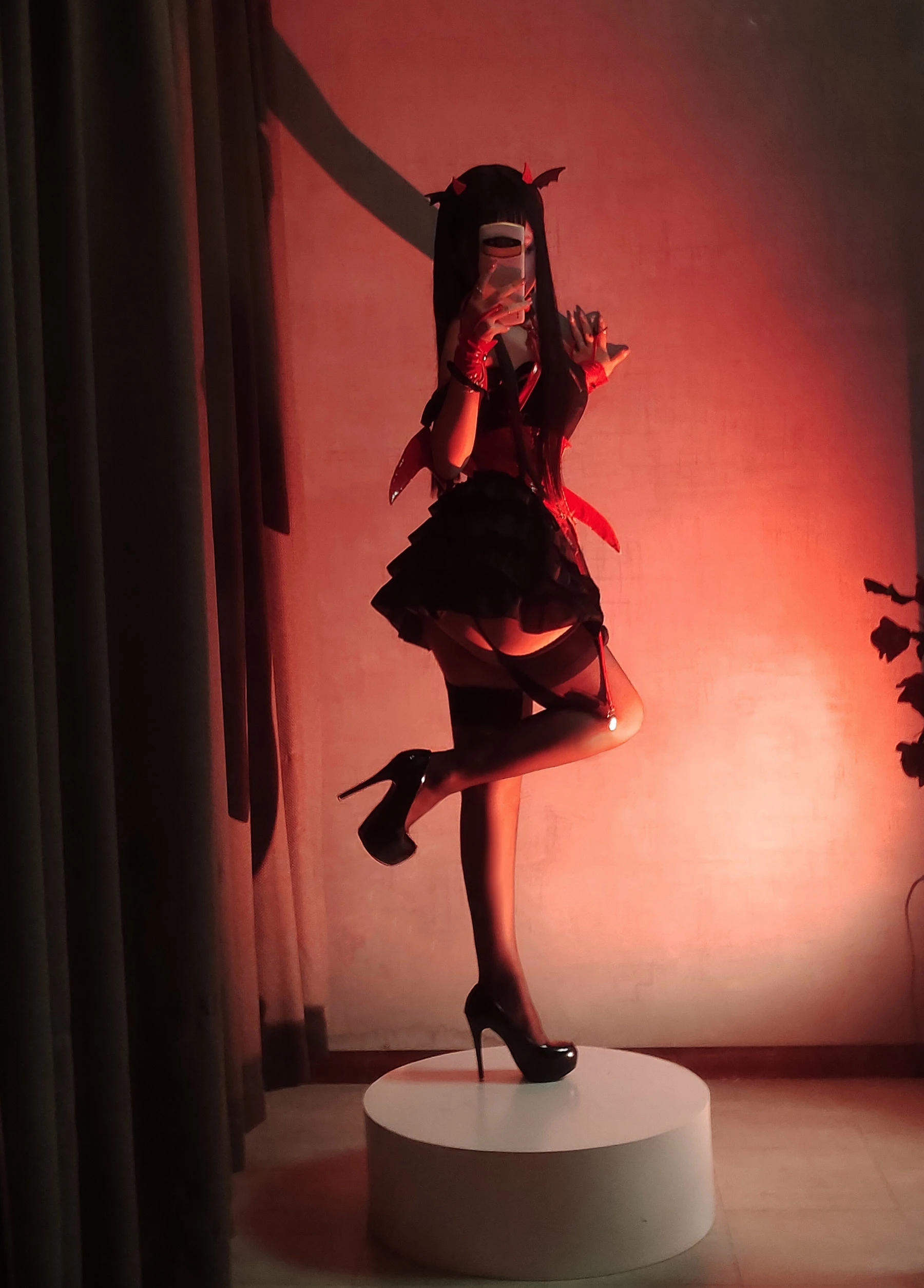 Cosplay日奈娇 – 万圣节 小恶魔 [32P]插图4