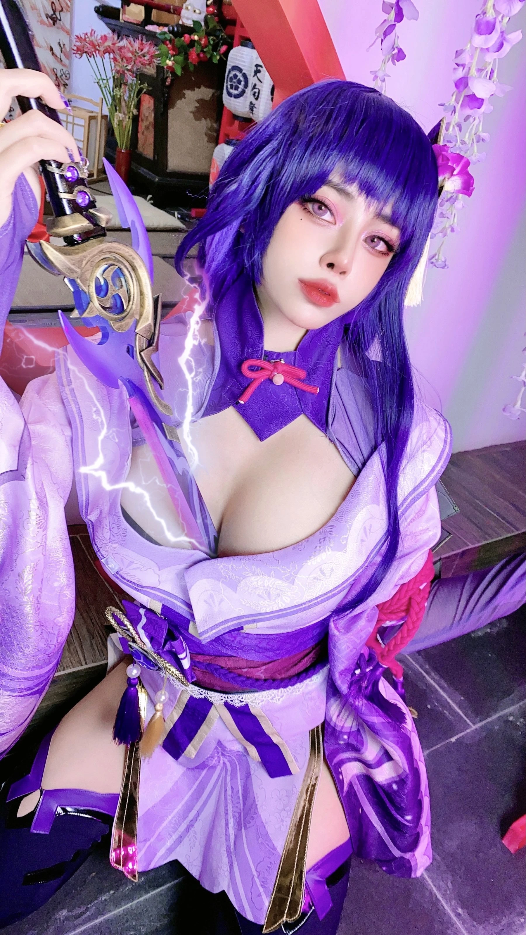 日本性感萝莉Byoru – Raiden Shogun插图6