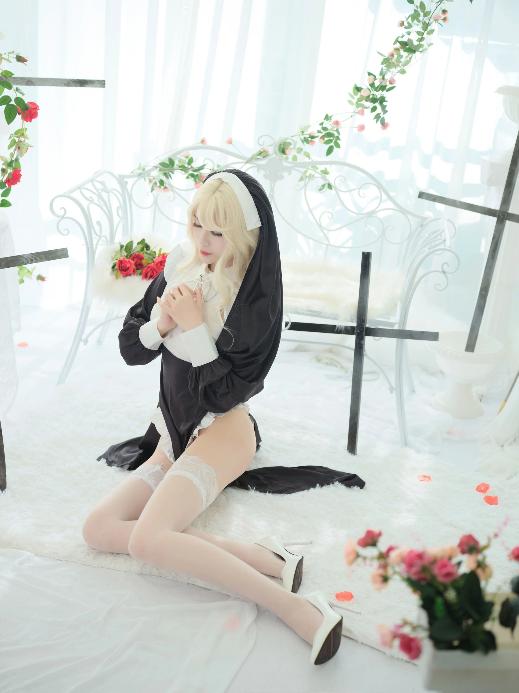 一米八的大梨子 – 修女 [36P]插图5