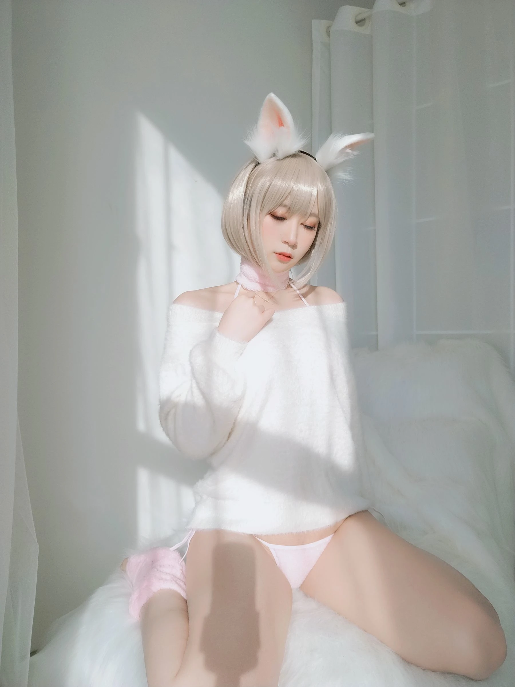 Coser小姐姐白银 小白兔 [105P]插图4