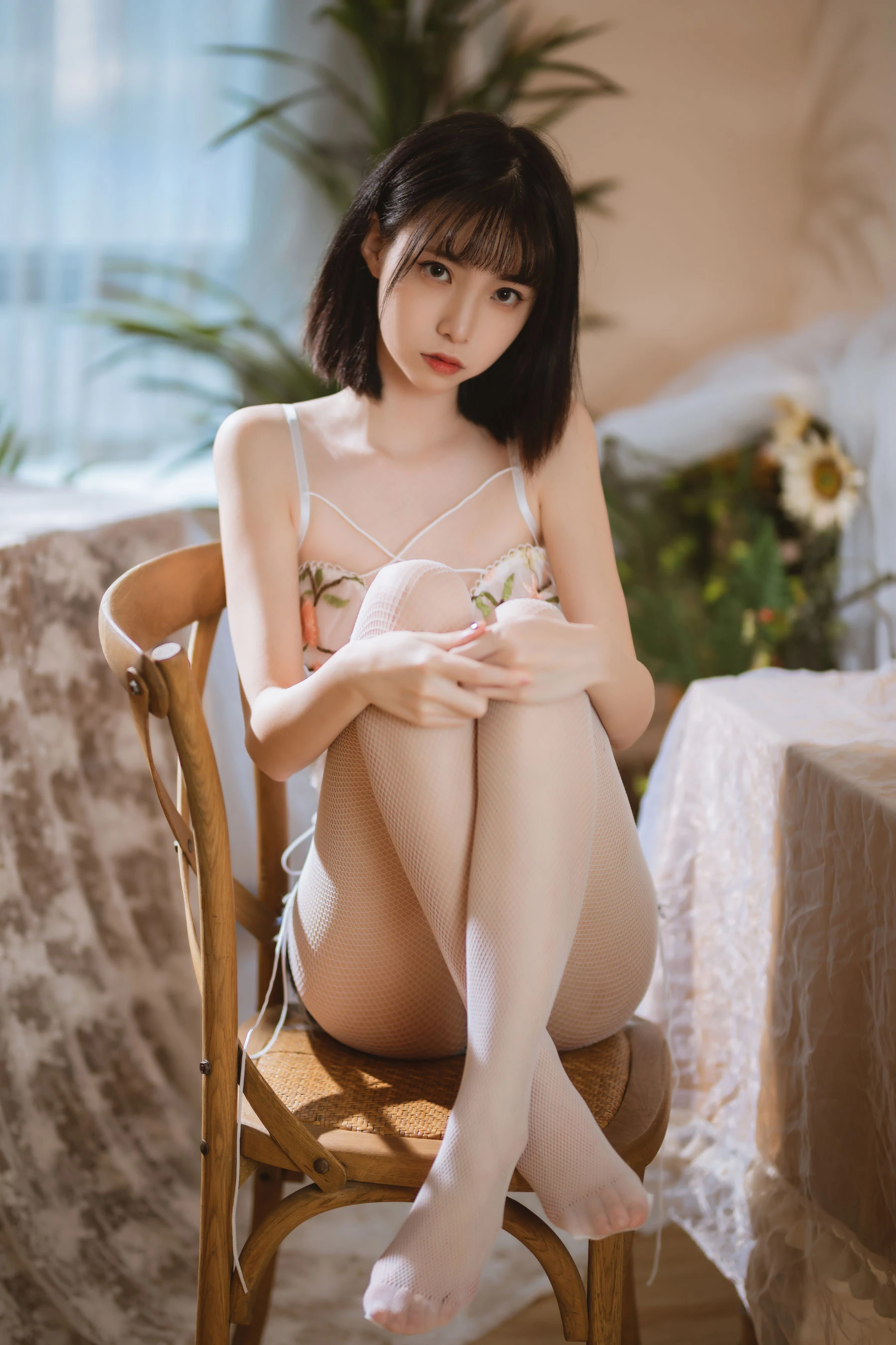 许岚 – 纯欲牛仔短裤插图8