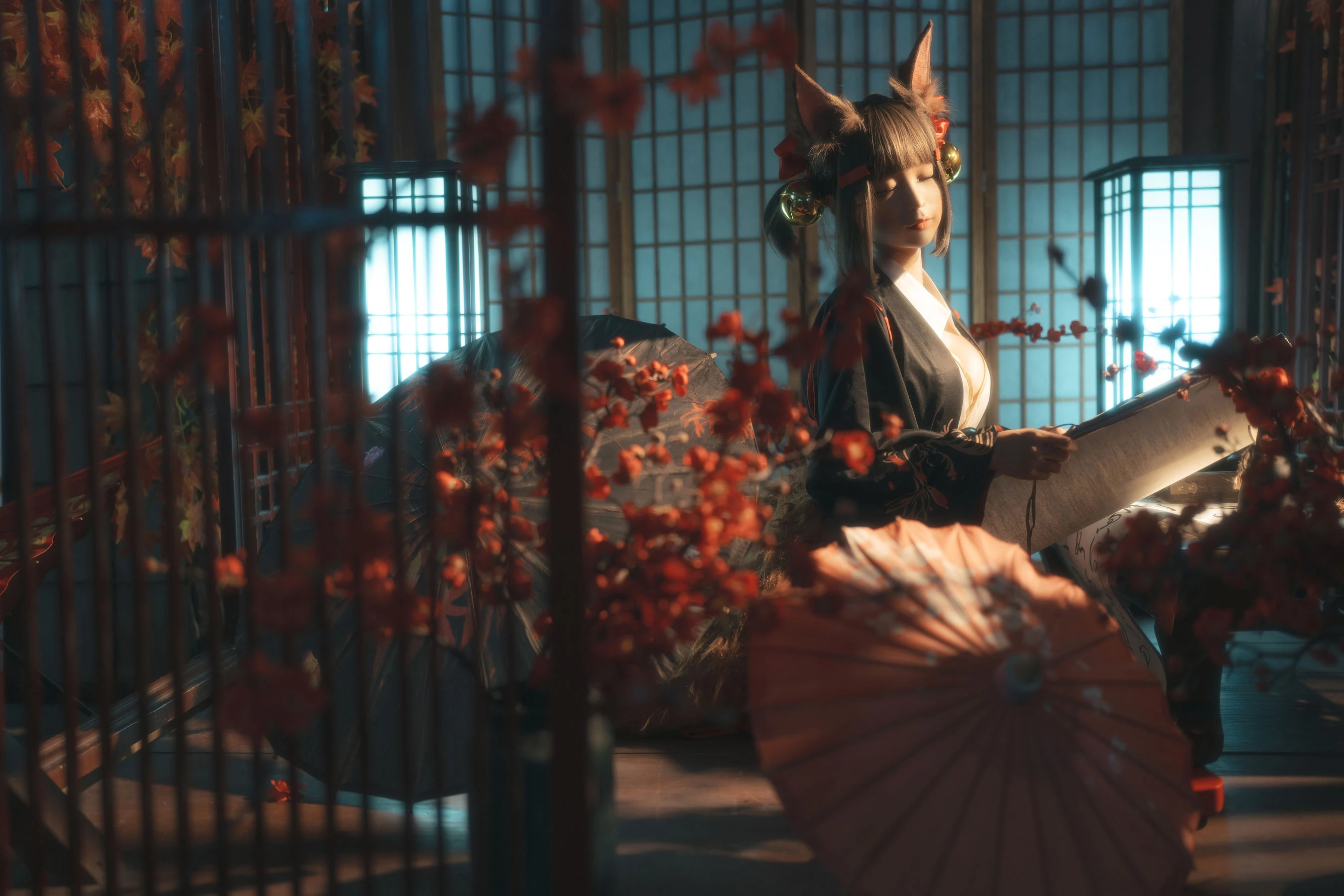 动漫博主蠢沫沫 – 小赤城 [52P]插图4