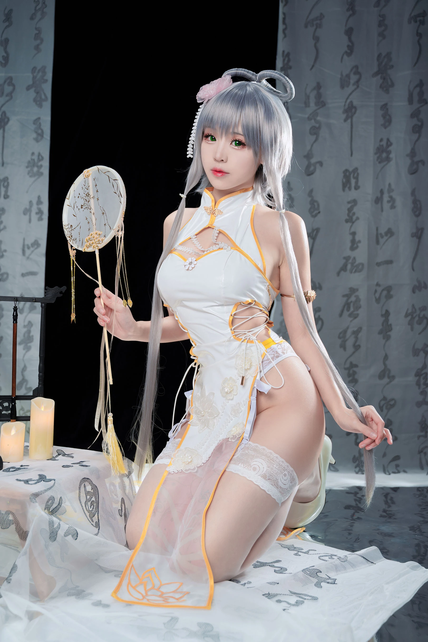 miko酱ww – 洛天依旗袍 [30P]插图3