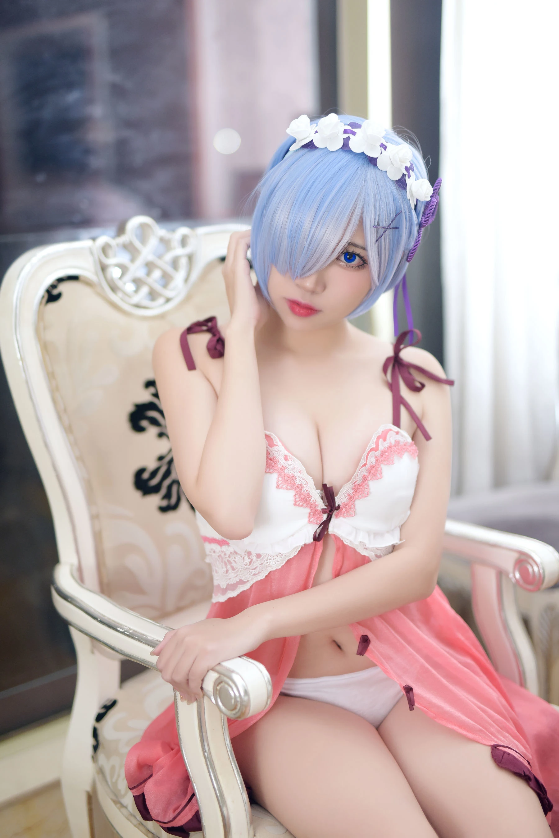 人气Coser二佐Nisa 蕾姆插图6