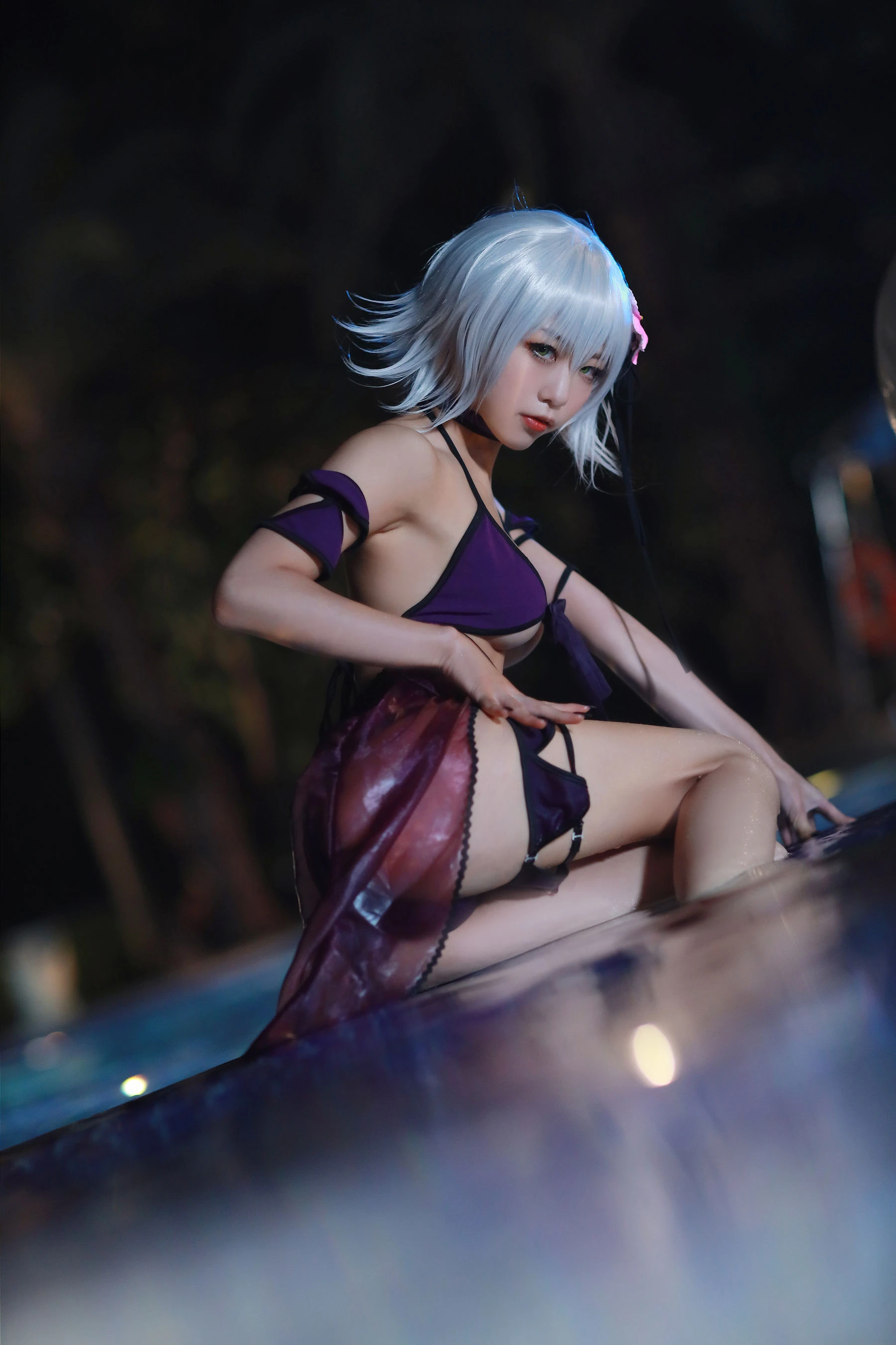 动漫博主水淼aqua – 贞德泳装插图6