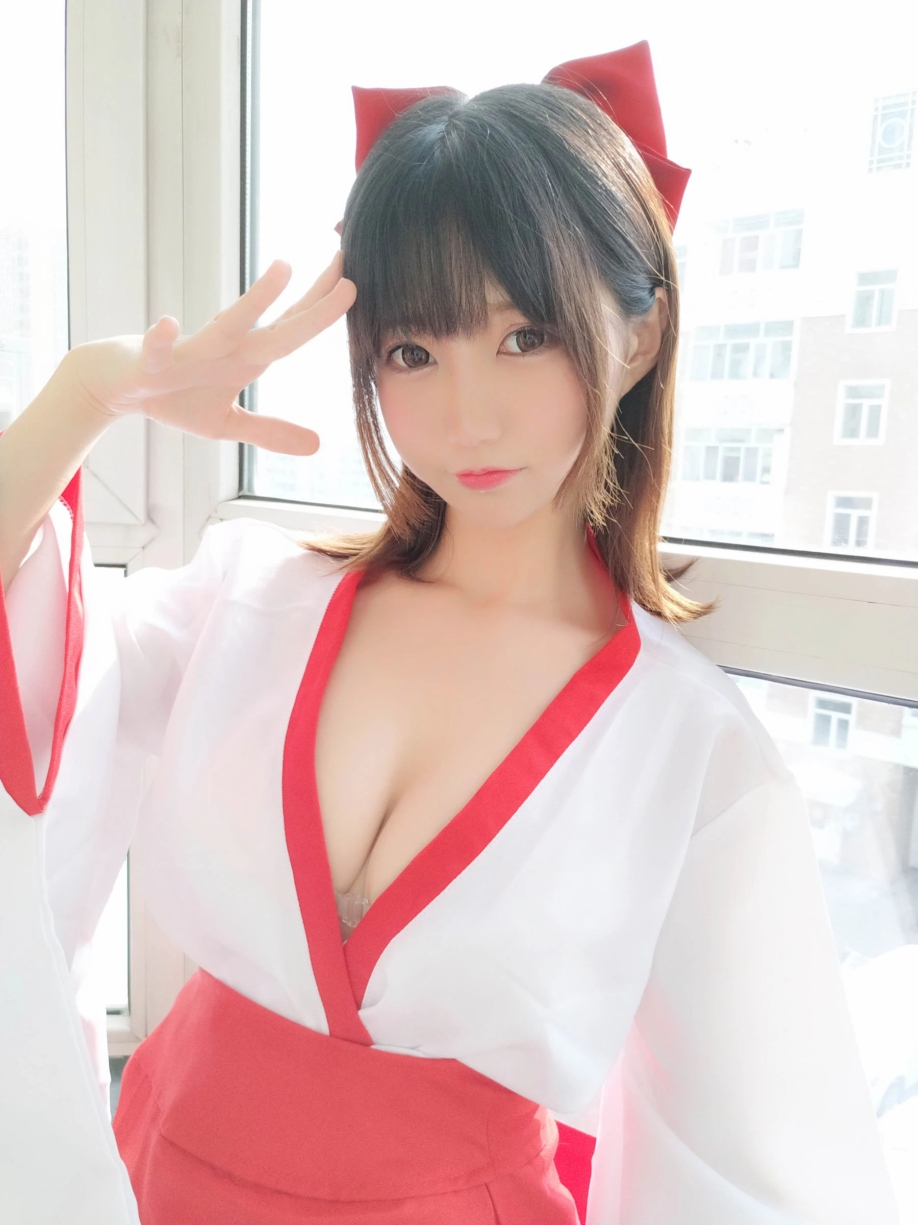 NAGISA魔物喵[fantia] かわいい巫女さん!!(′?｀)?插图4