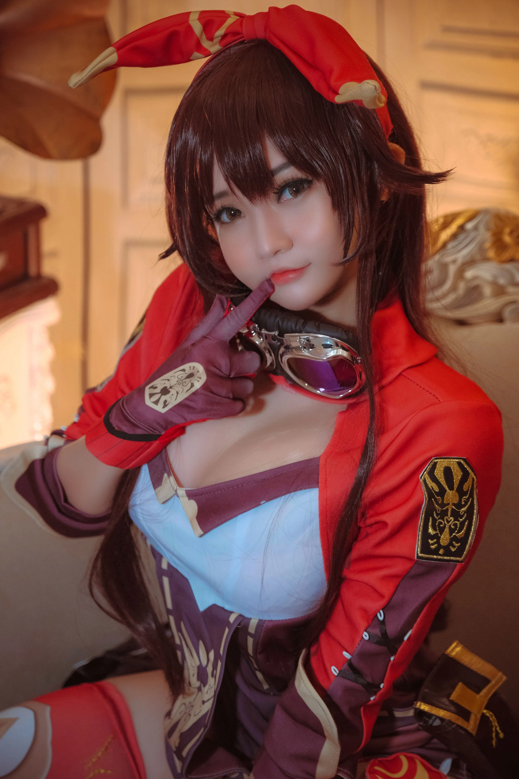 Coser小姐姐Potato Godzilla – Amber (Genshin Impact)插图1