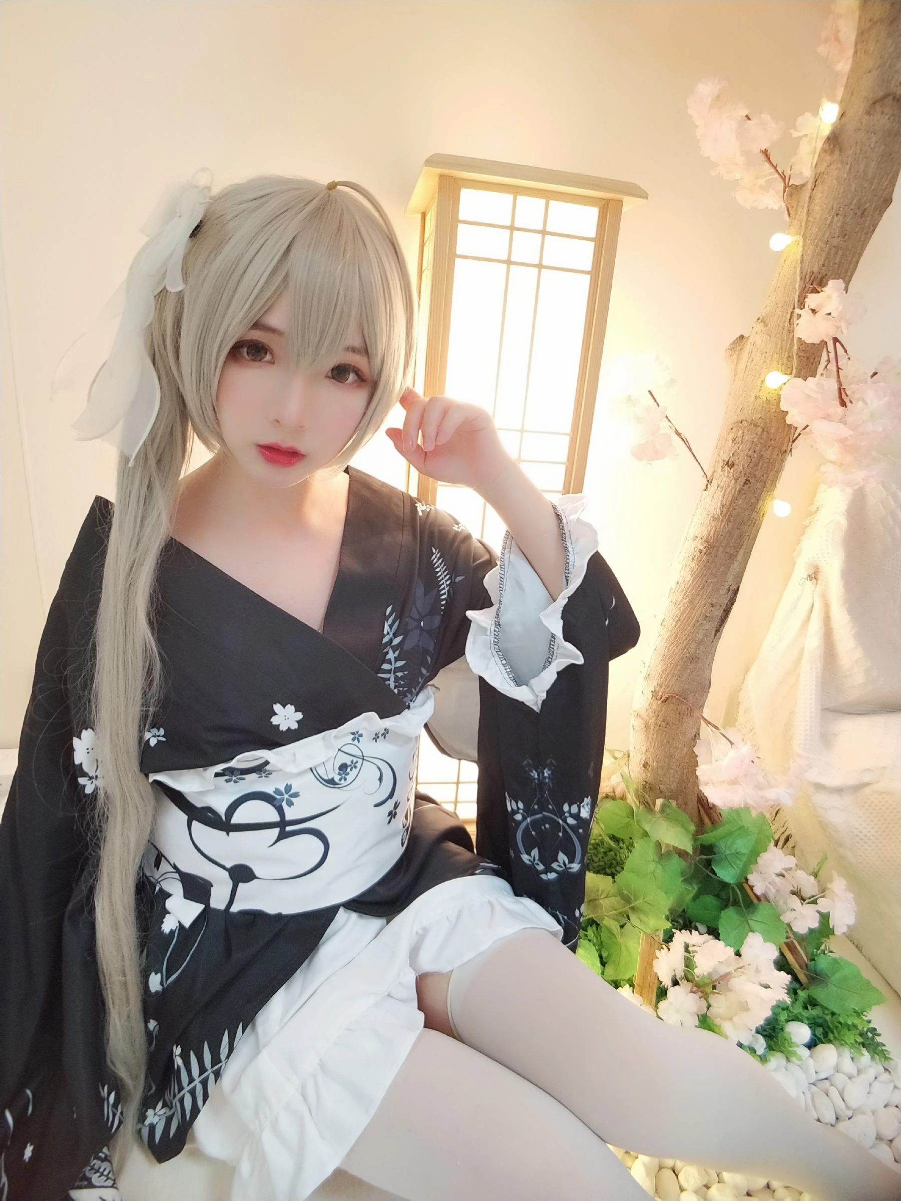 二次元美女古川kagura – 穹妹和服插图7
