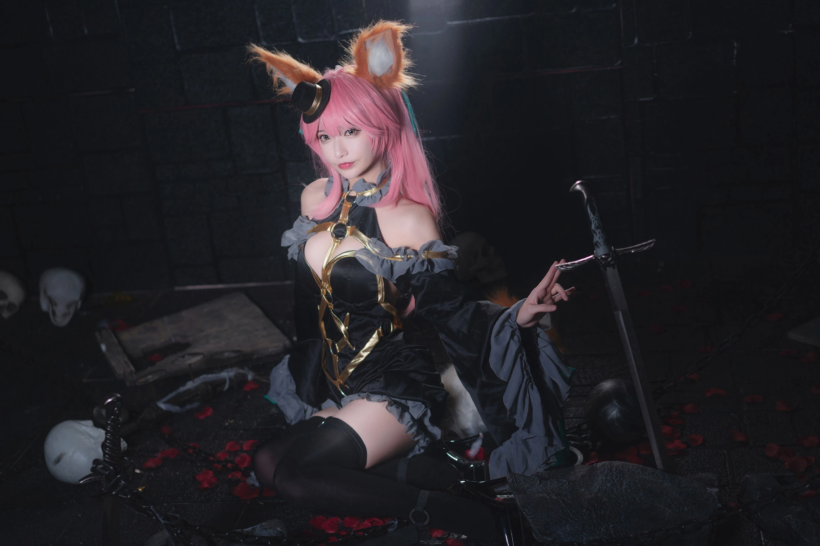 动漫博主铁板烧鬼舞w – 玉藻前 魔术插图7