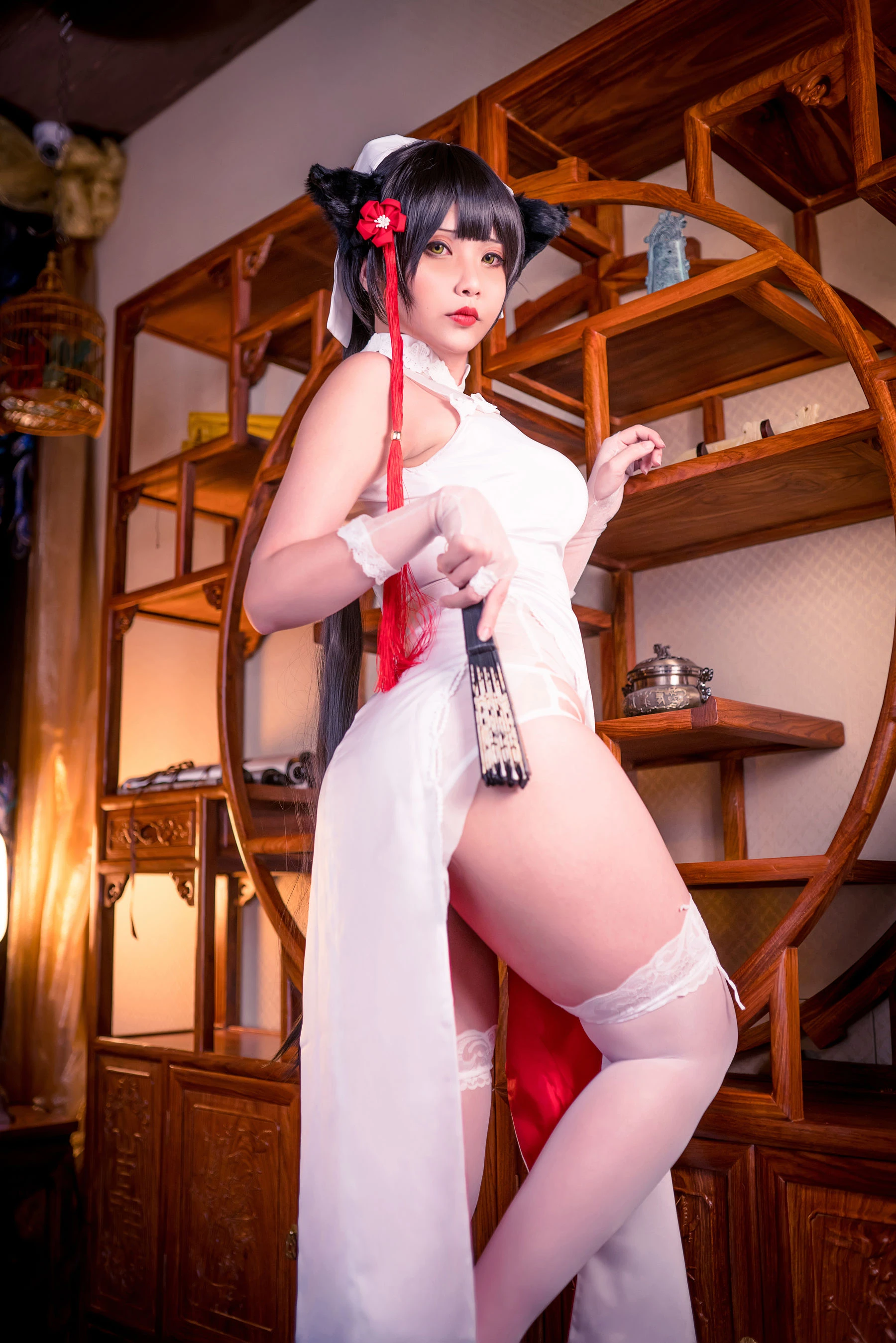 越裔正妹Hana bunny – Azurlane Takao插图2