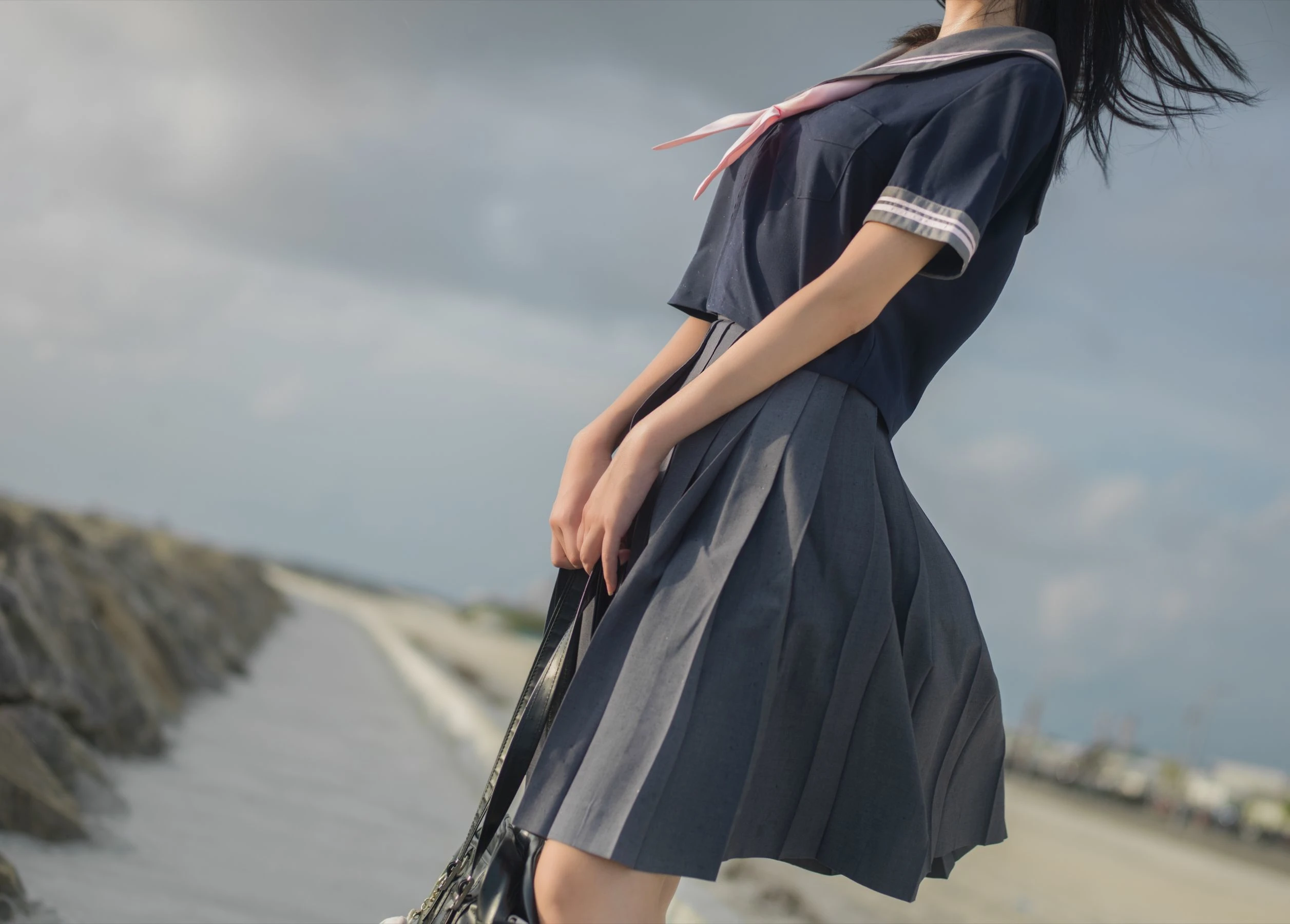动漫博主南桃Momoko – 蓝jk插图3