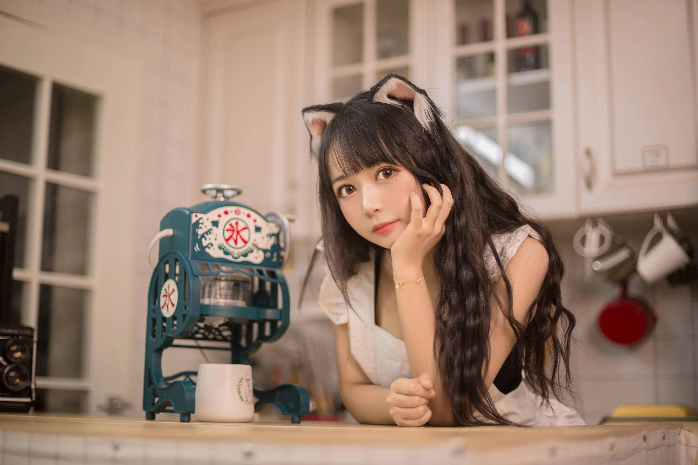 大眼萌妹黑猫猫OvO 厨房插图8