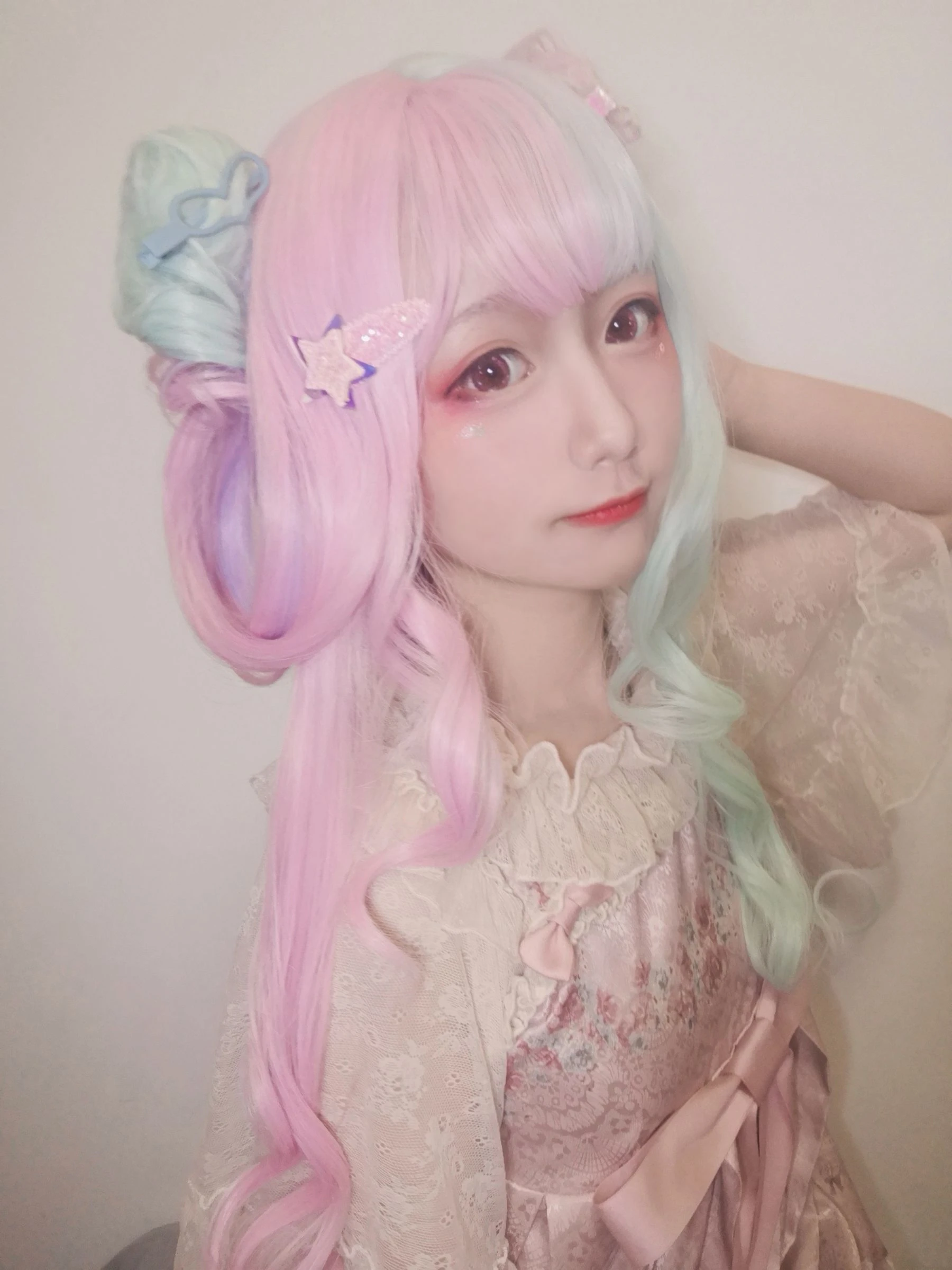 动漫博主弦音sic – lolita草莓薄荷冰淇淋插图1