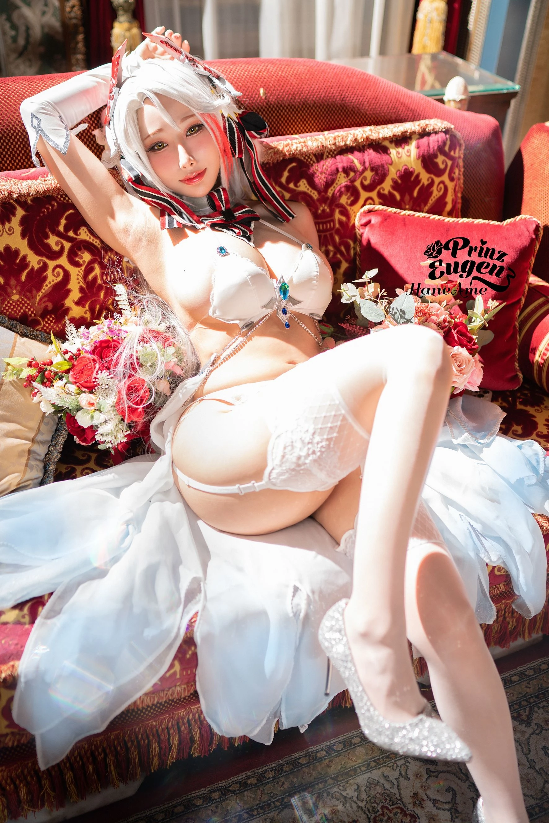 Hane Ame 雨波 – 欧根亲王 婚纱插图6