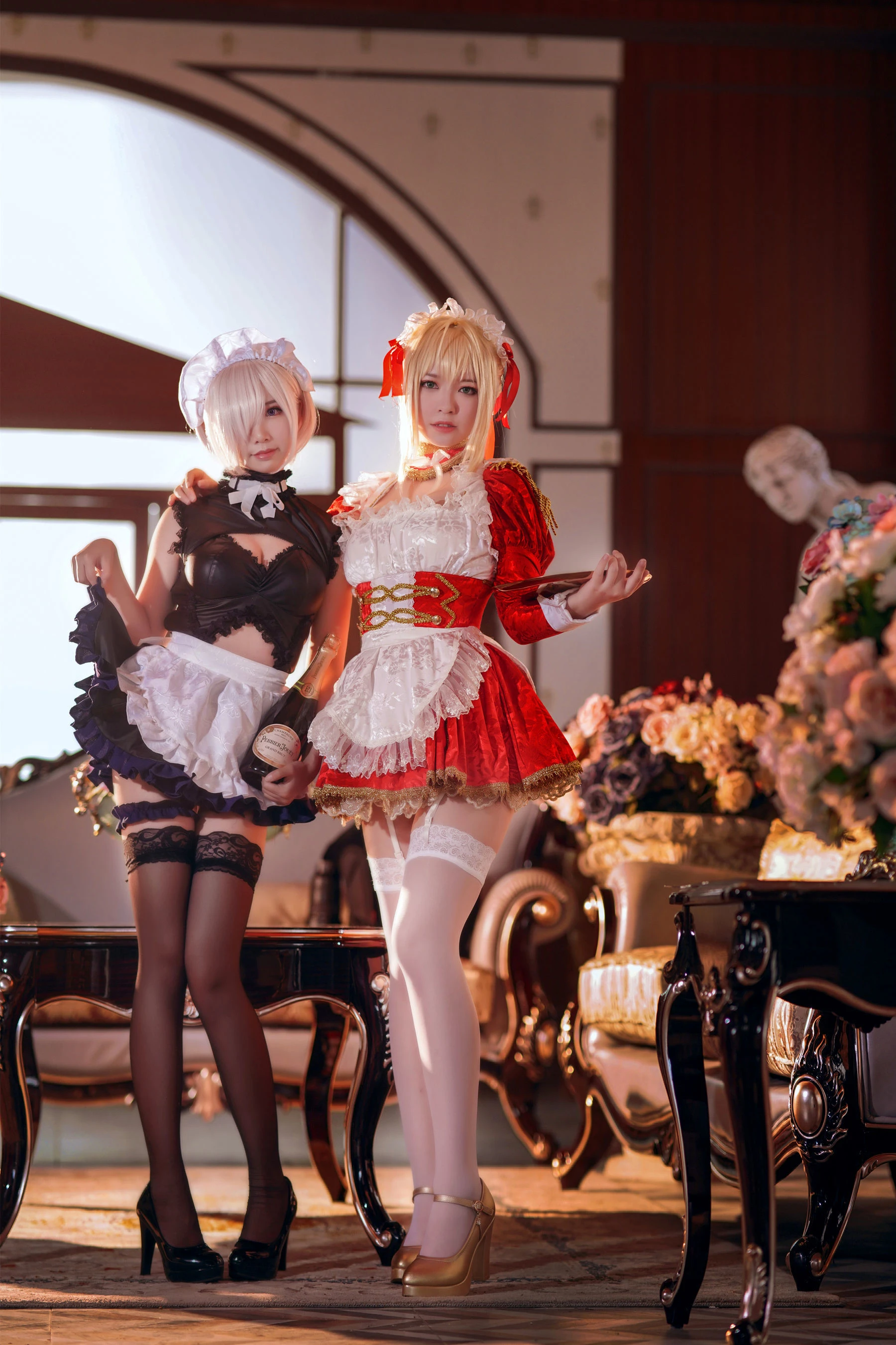 半半子&面饼仙儿 Claudius x Kyrielight Maid插图5
