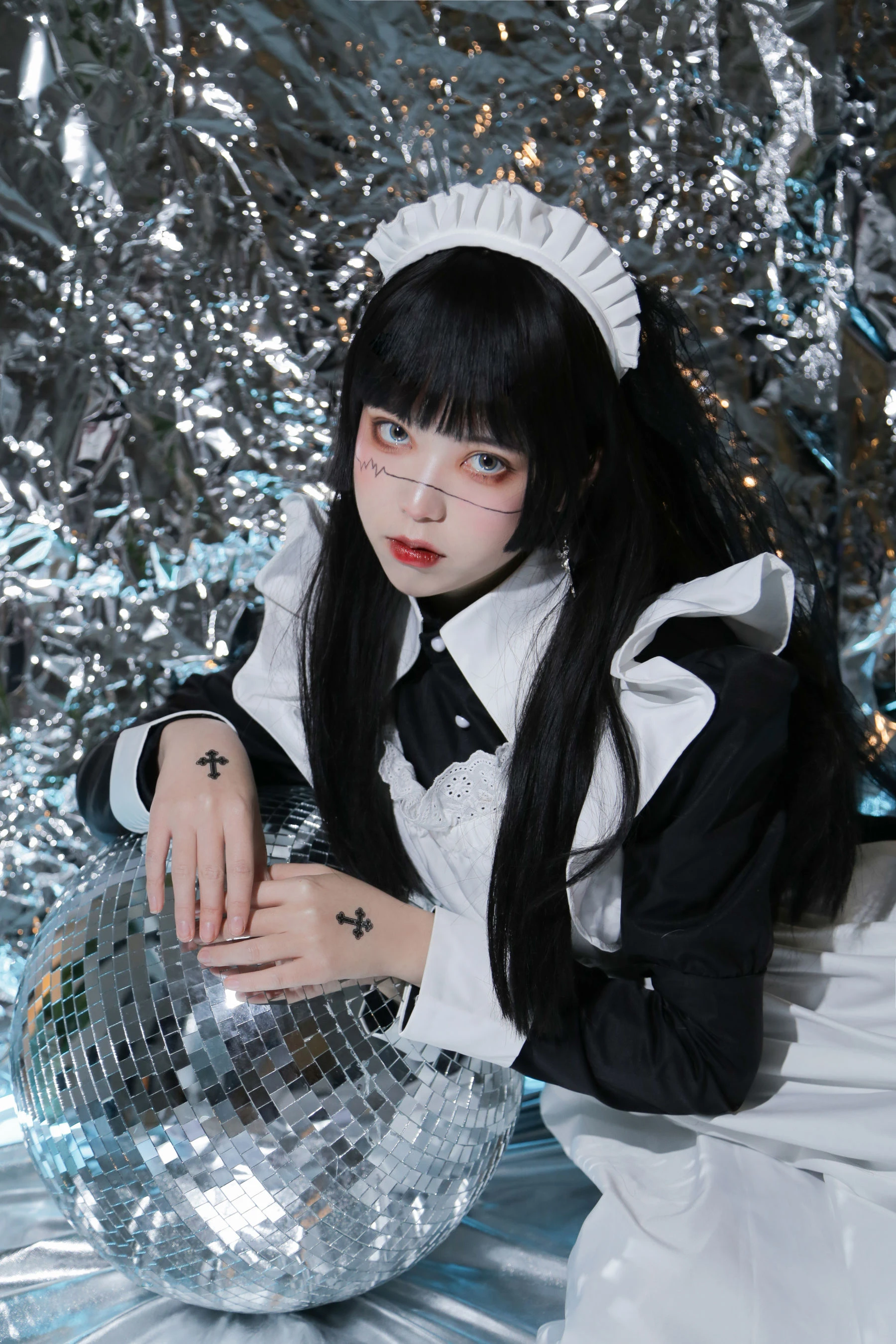 可爱妹子Fushii_海堂 – 生化女仆插图1