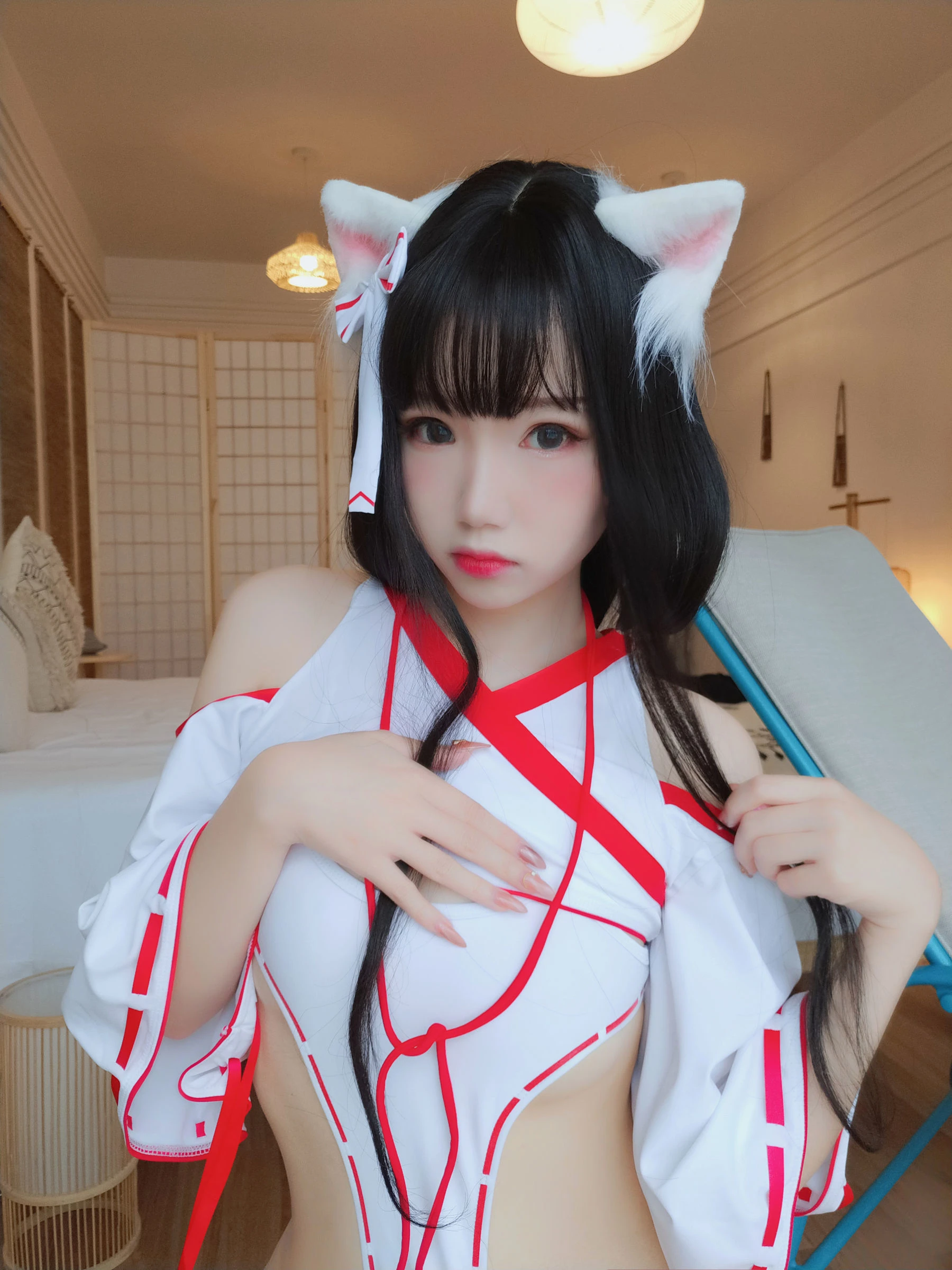 动漫博主雪晴Astra 神社の猫插图5