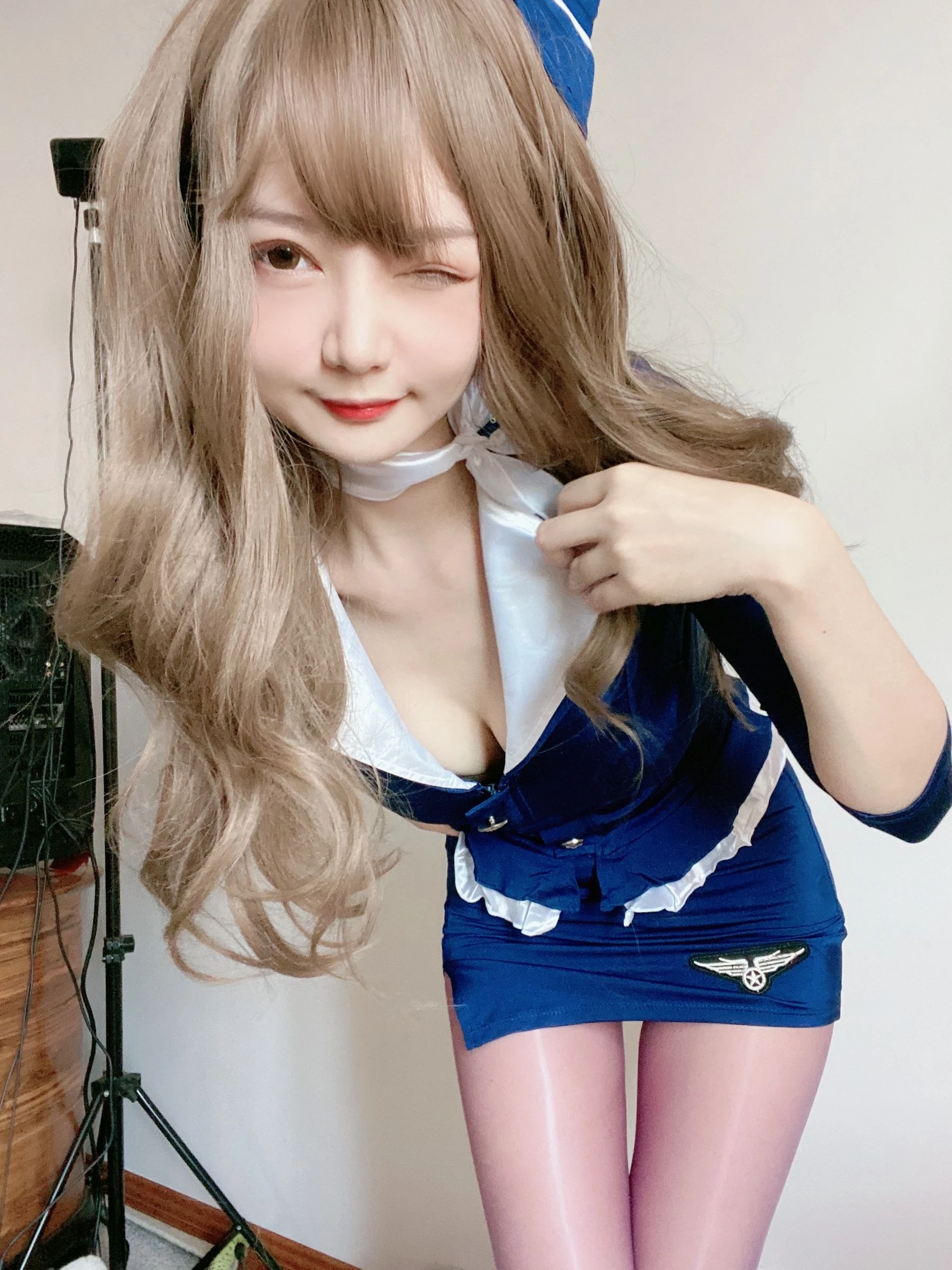 51酱 – 蓝色制服装 [35P]插图1