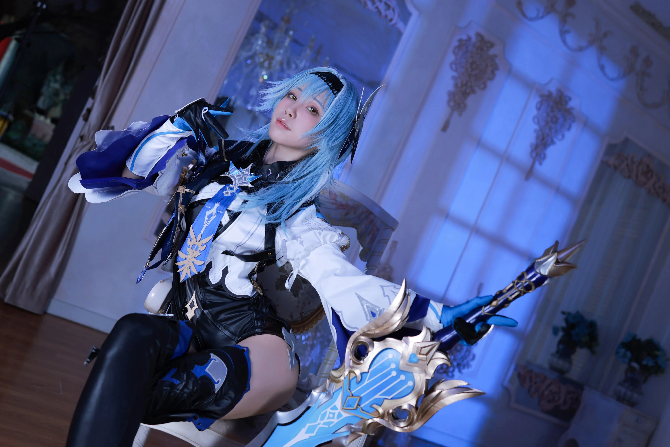 动漫博主水淼aqua – 原神优菈 原造插图5