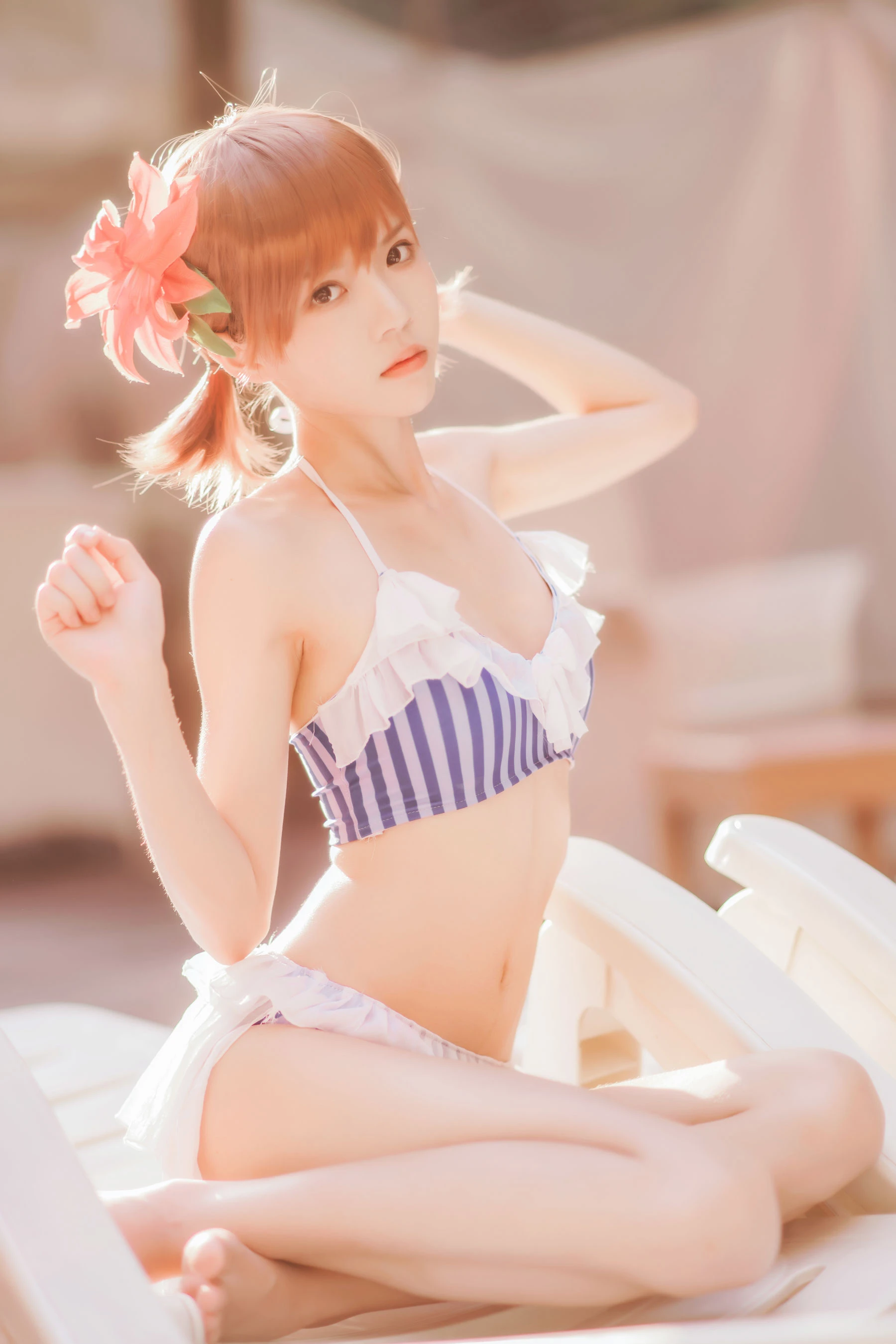 桜桃喵《炮姐COS》插图6