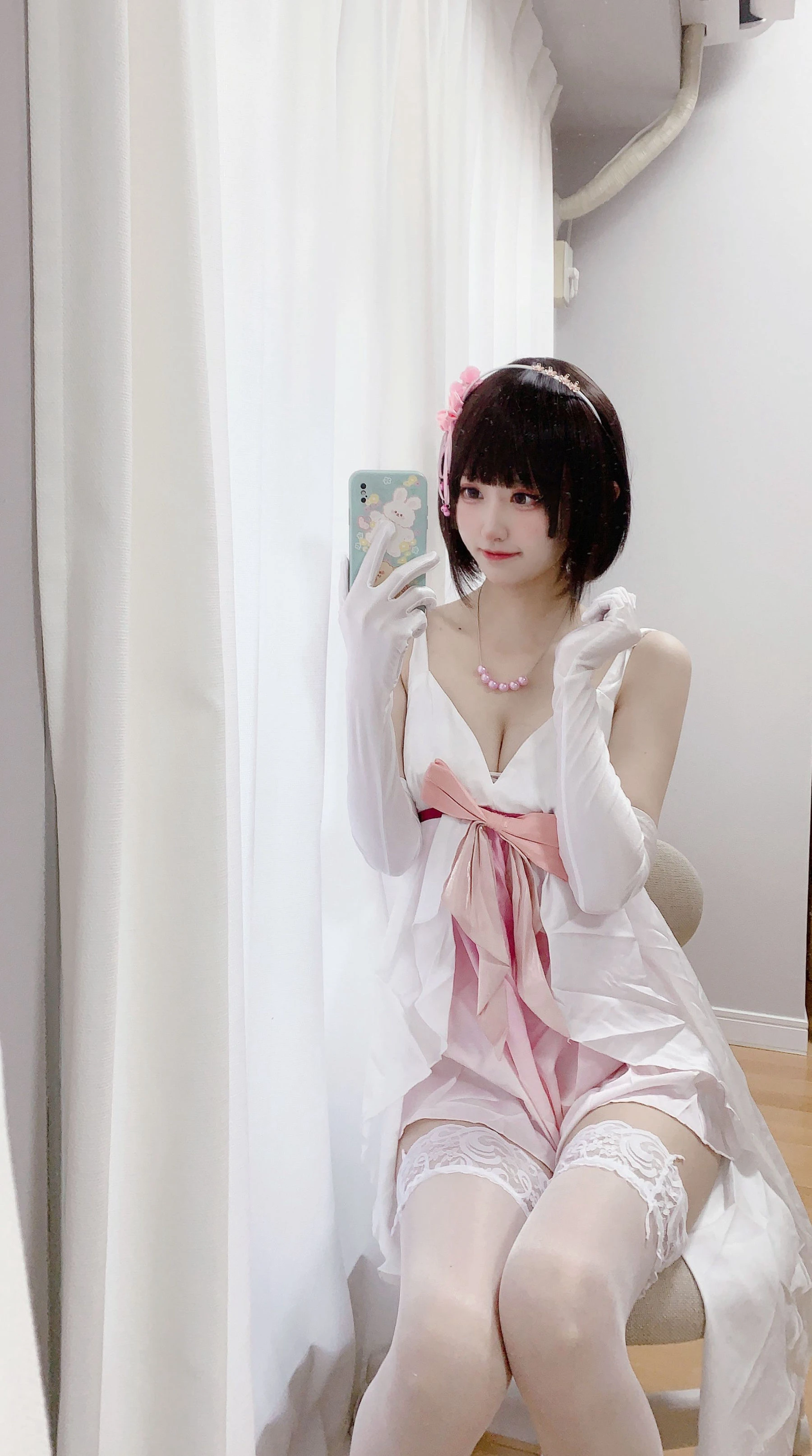 千阳(ちよ) – 加藤惠礼服cos插图3