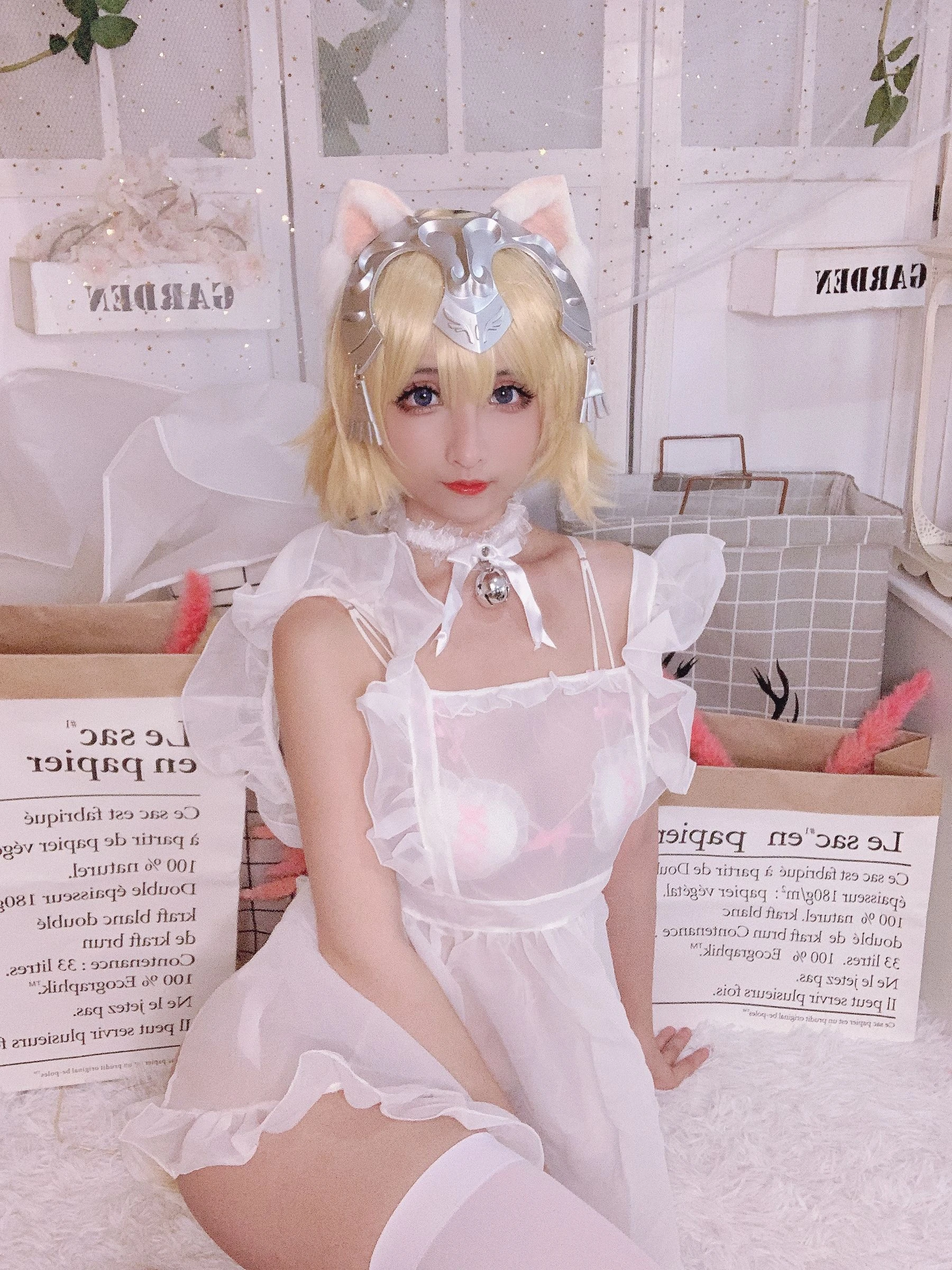 COS福利rioko凉凉子 – 白贞德女仆 [17P]插图5