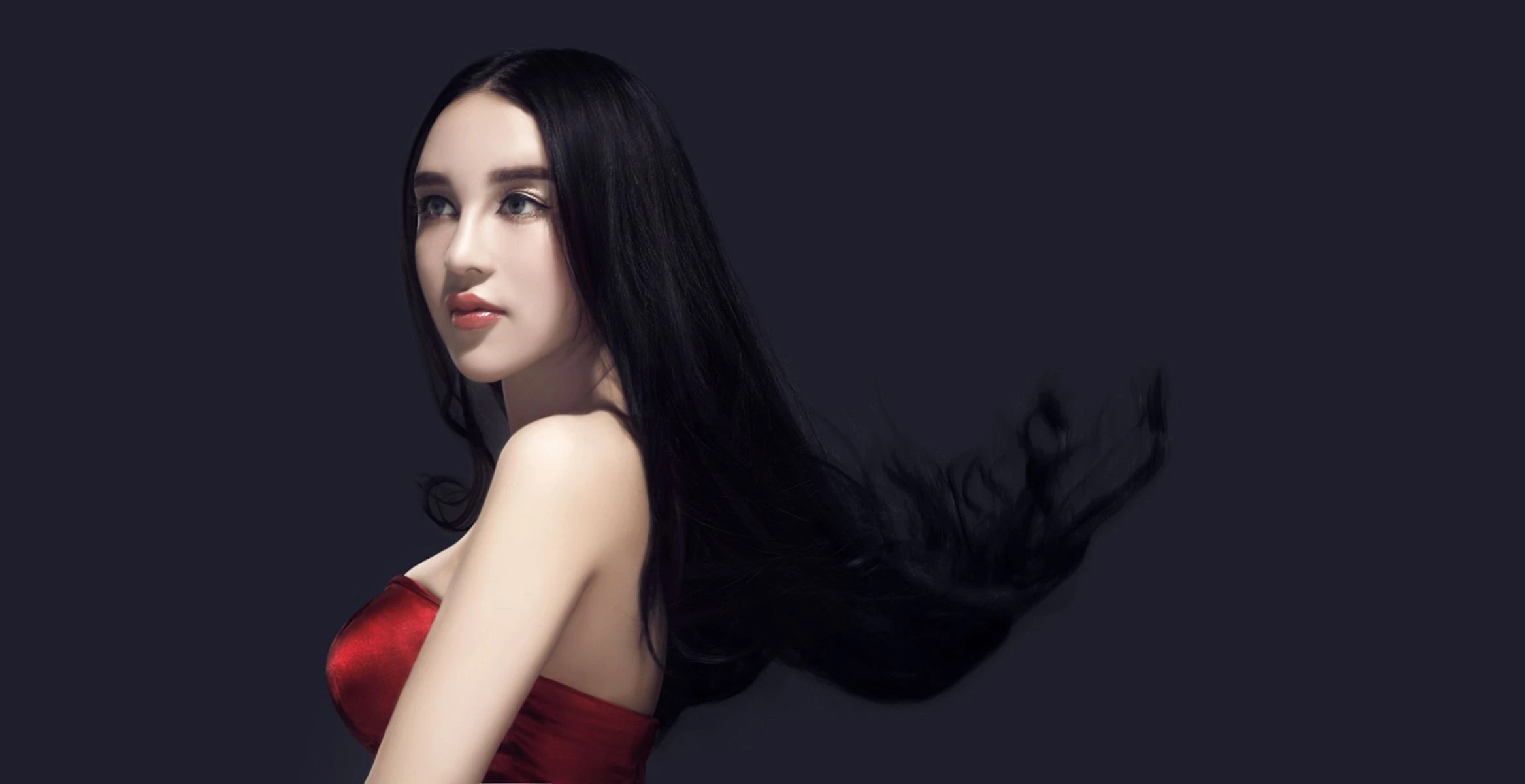 混血美女模特石一伊 棚拍图片 [45P]插图6