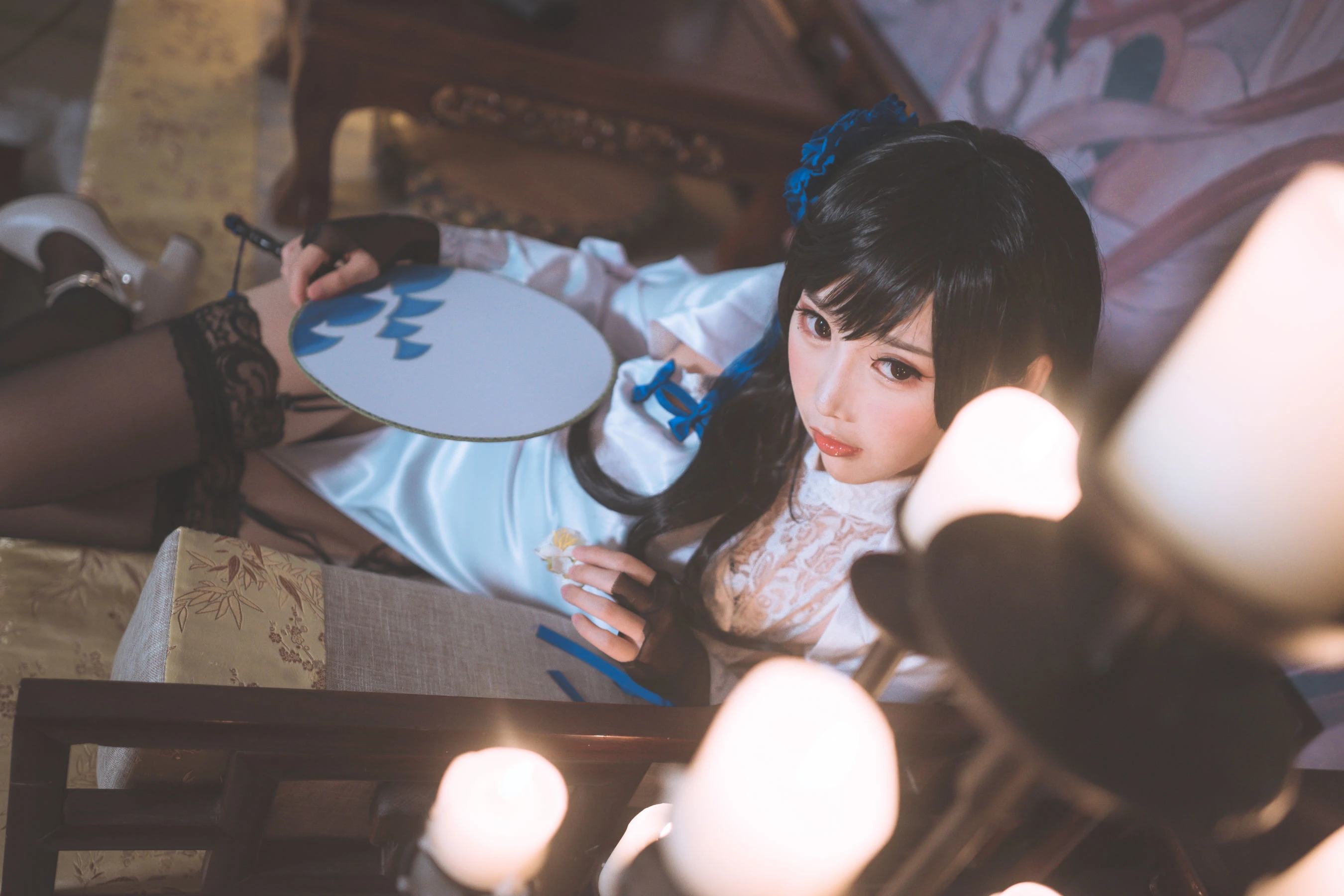[萝莉COS] 面饼仙儿 – 玉玲珑 [28P]插图1