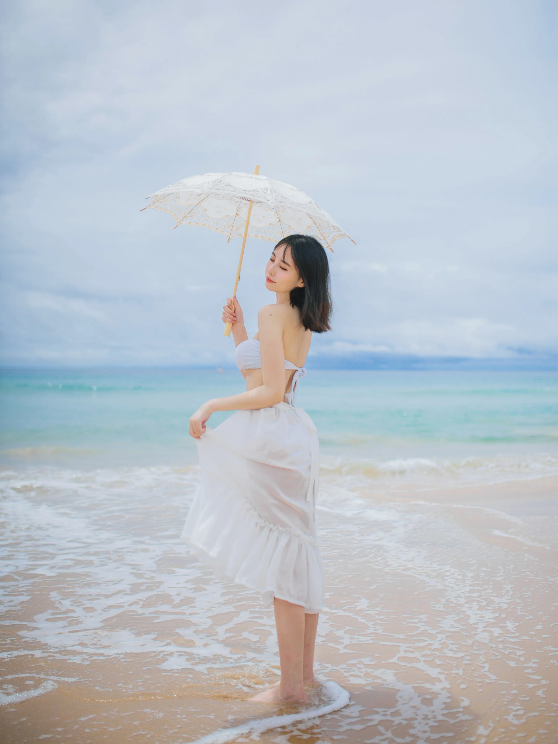 次元少女念雪ww – 听海插图2