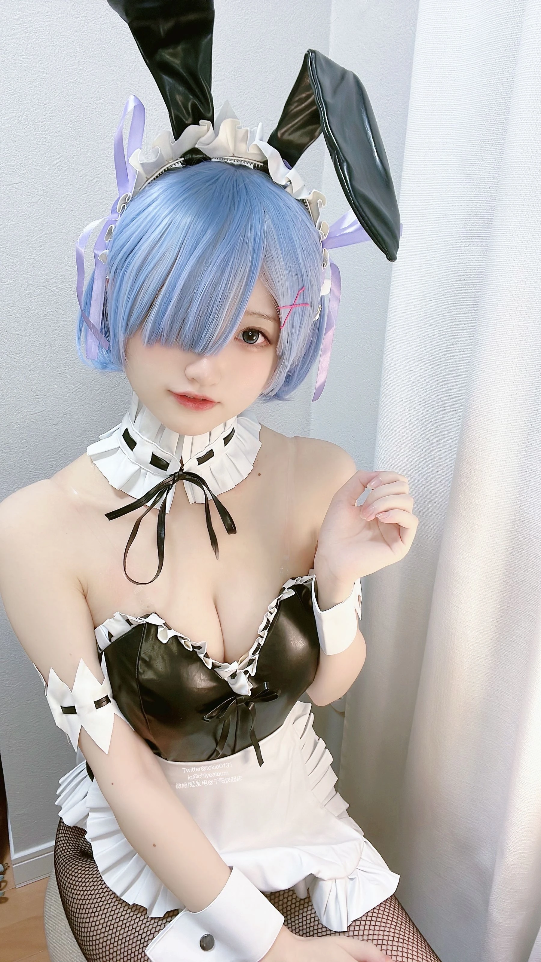 千阳(ちよ) – バニーレムりん 高清在线免费欣赏 [16P]插图3