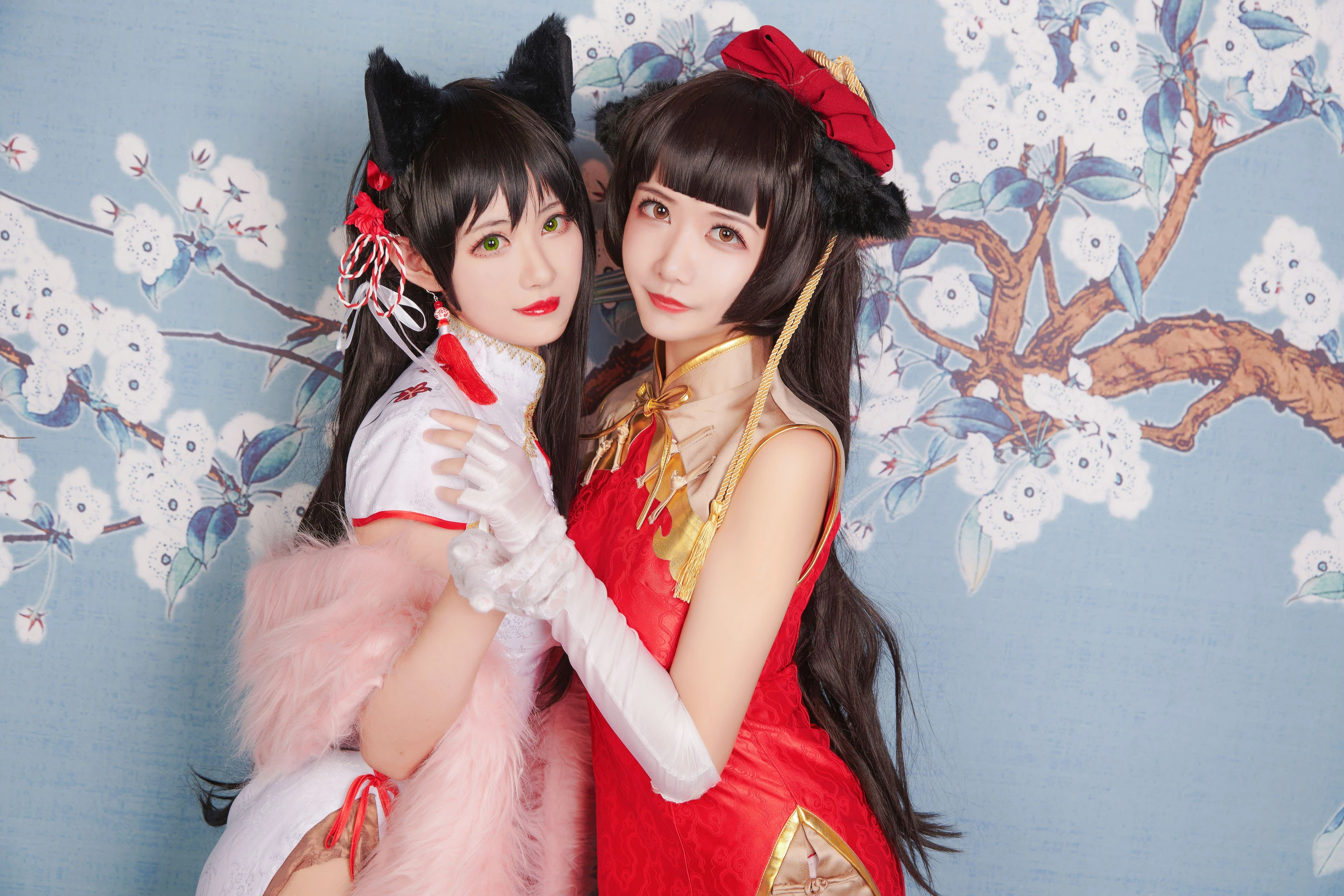 源纱希喵喵喵&Meiyi_烛墨 犬獒旗袍插图8