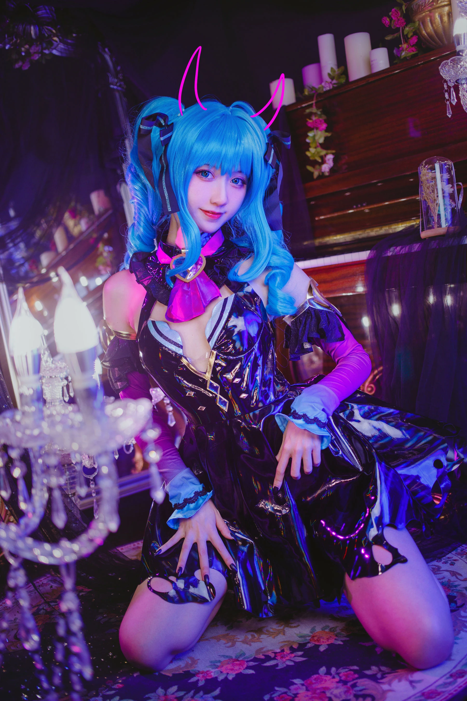 萌系小姐姐木绵绵OwO – miku小恶魔插图3
