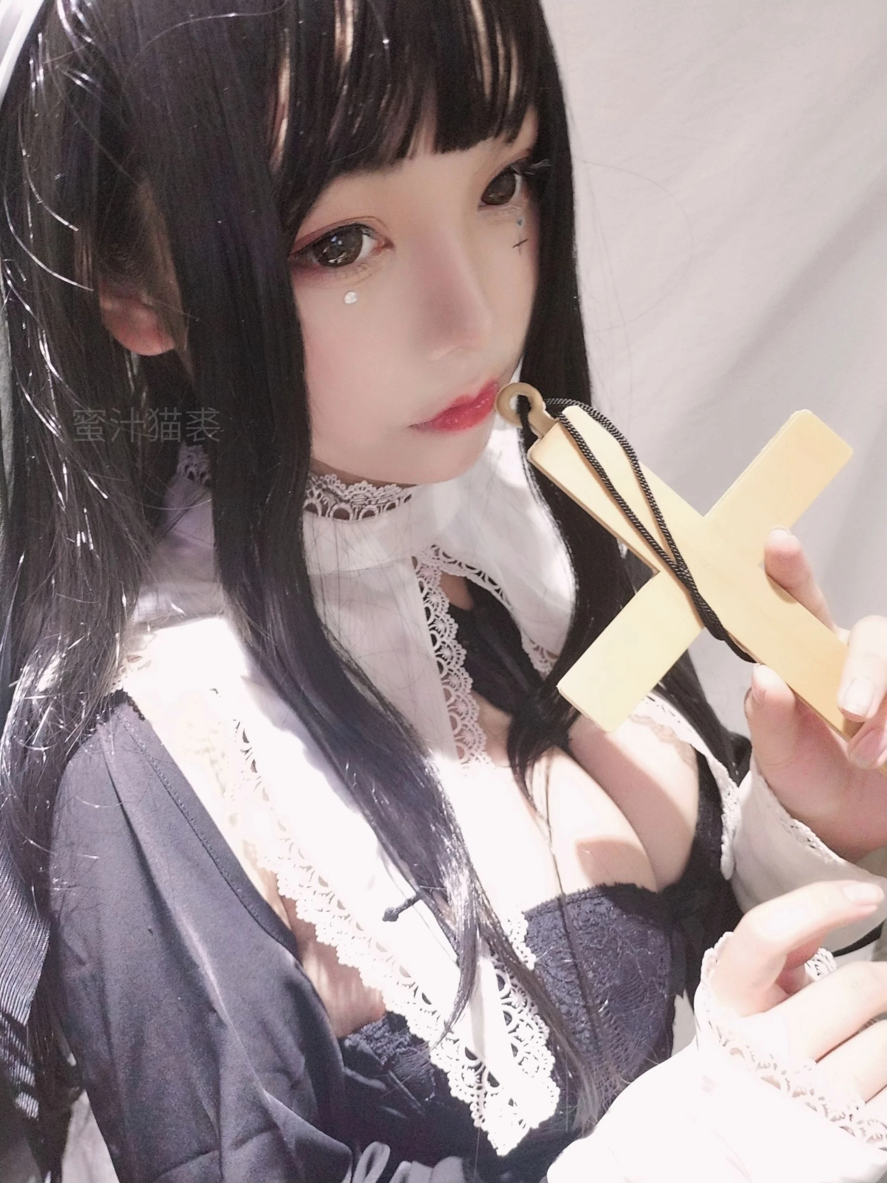 萌系小姐姐蜜汁猫裘 – 修女插图3