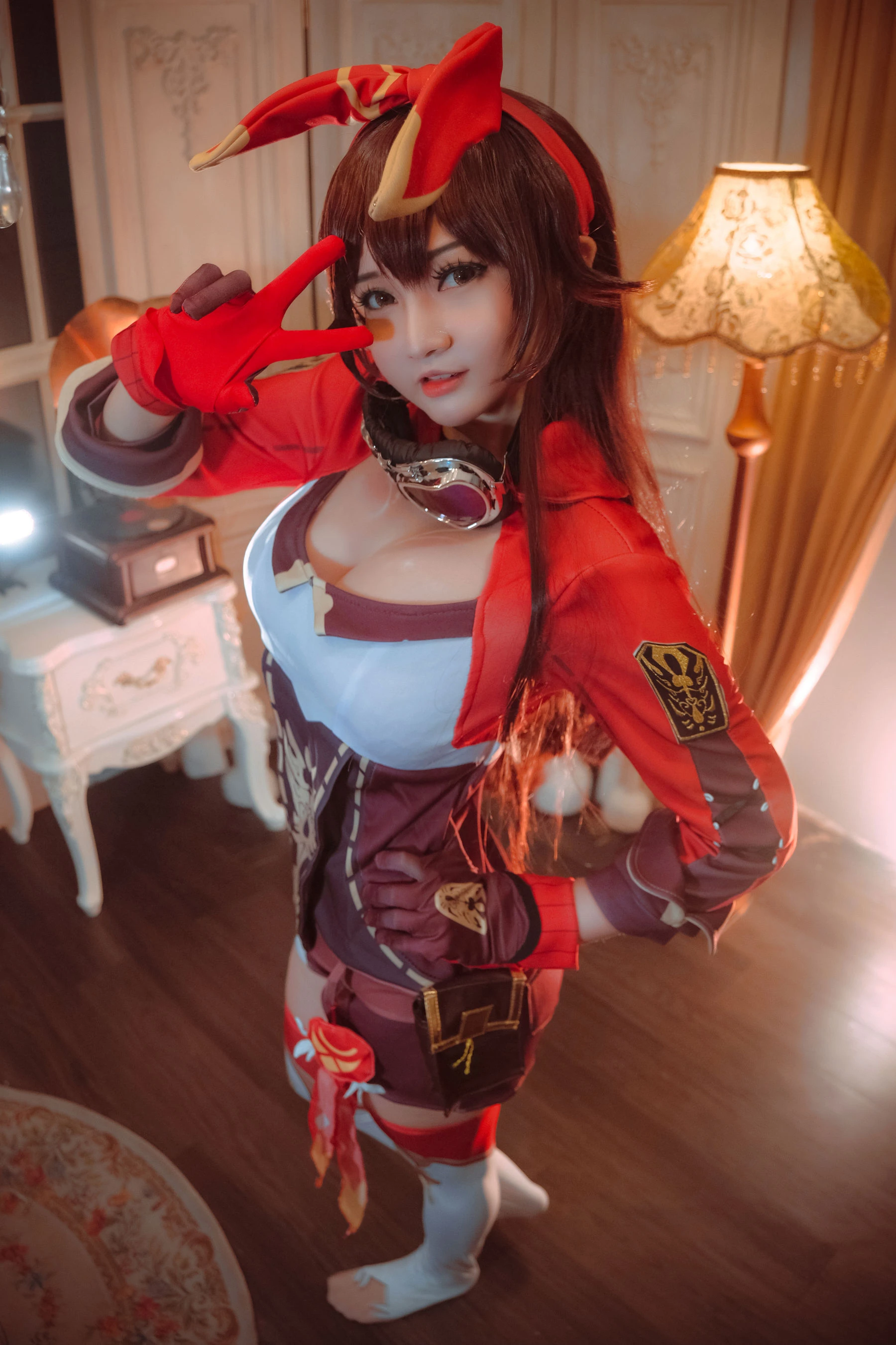 Coser小姐姐Potato Godzilla – Amber (Genshin Impact)插图7