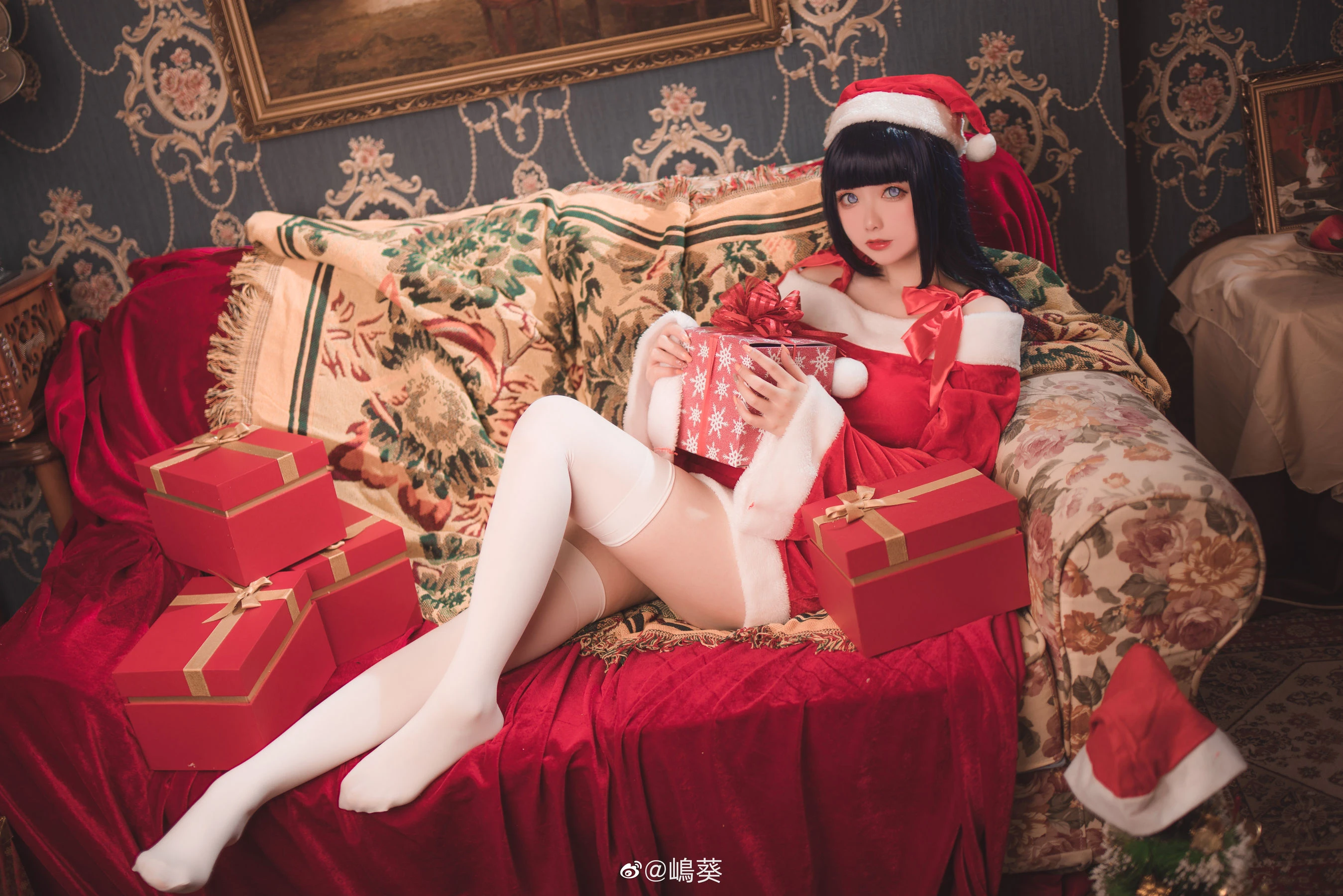 微博美女嶋葵 火影忍者 雏田圣诞插图8