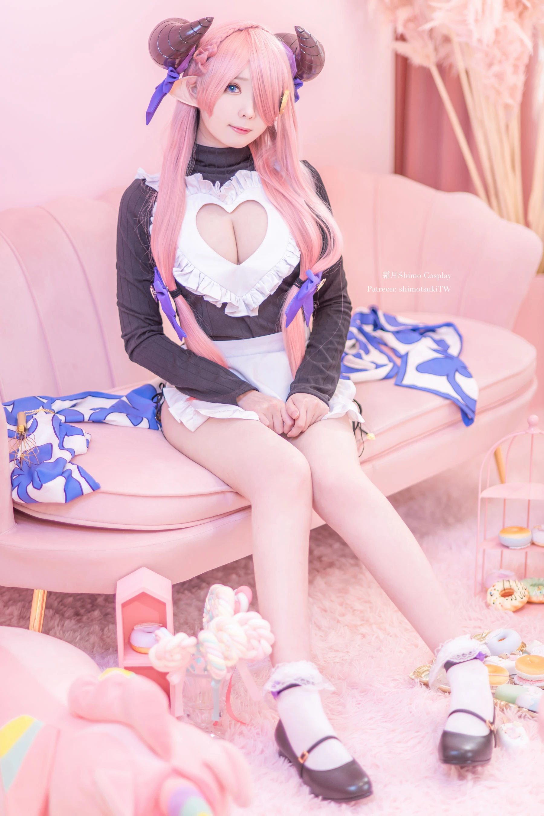 微博妹纸霜月shimo – 娜露梅雅 情人节插图2
