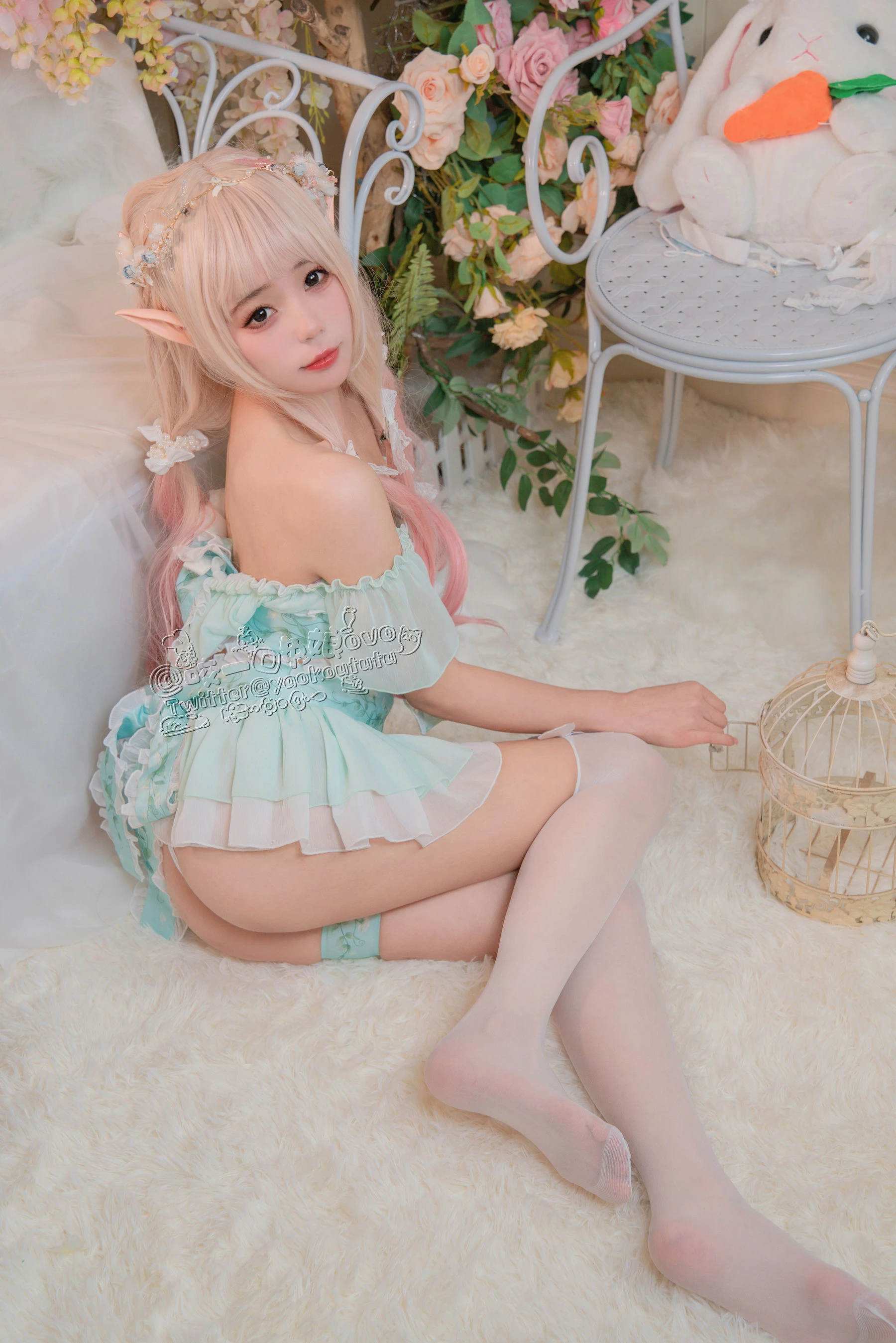 咬一口兔娘 – 豌豆公主的秘密花房 [40P]插图5