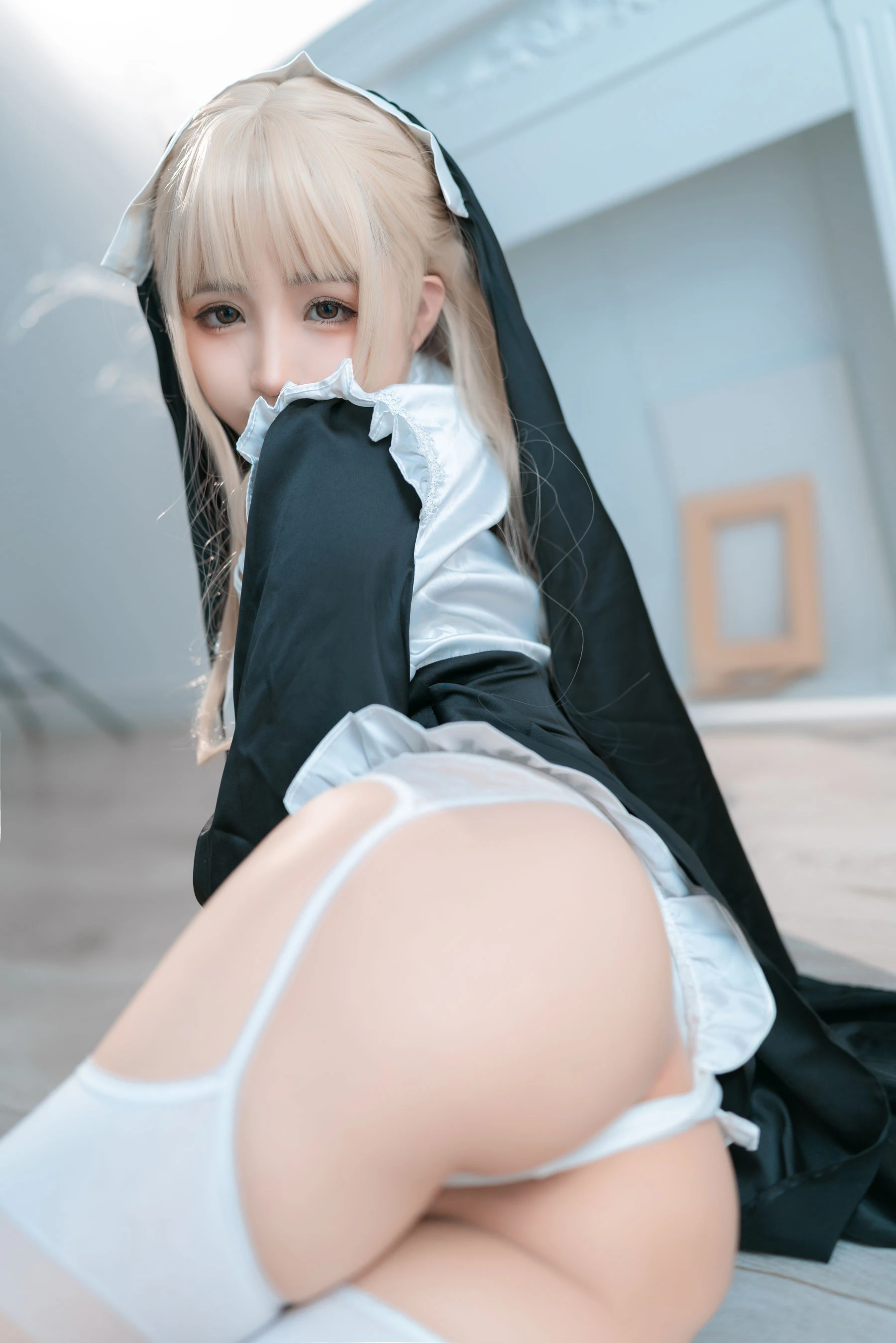 桜井宁宁 – 修女 [41P]插图2