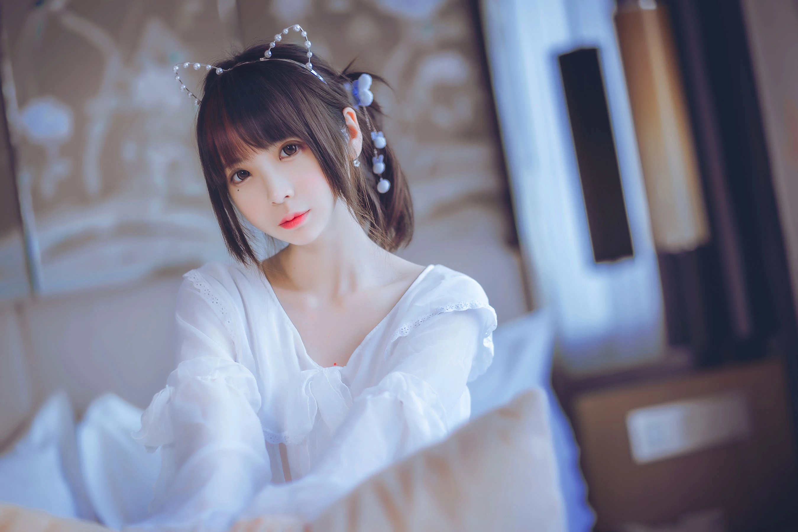 疯猫ss《睡衣与浴室的水手服》插图7