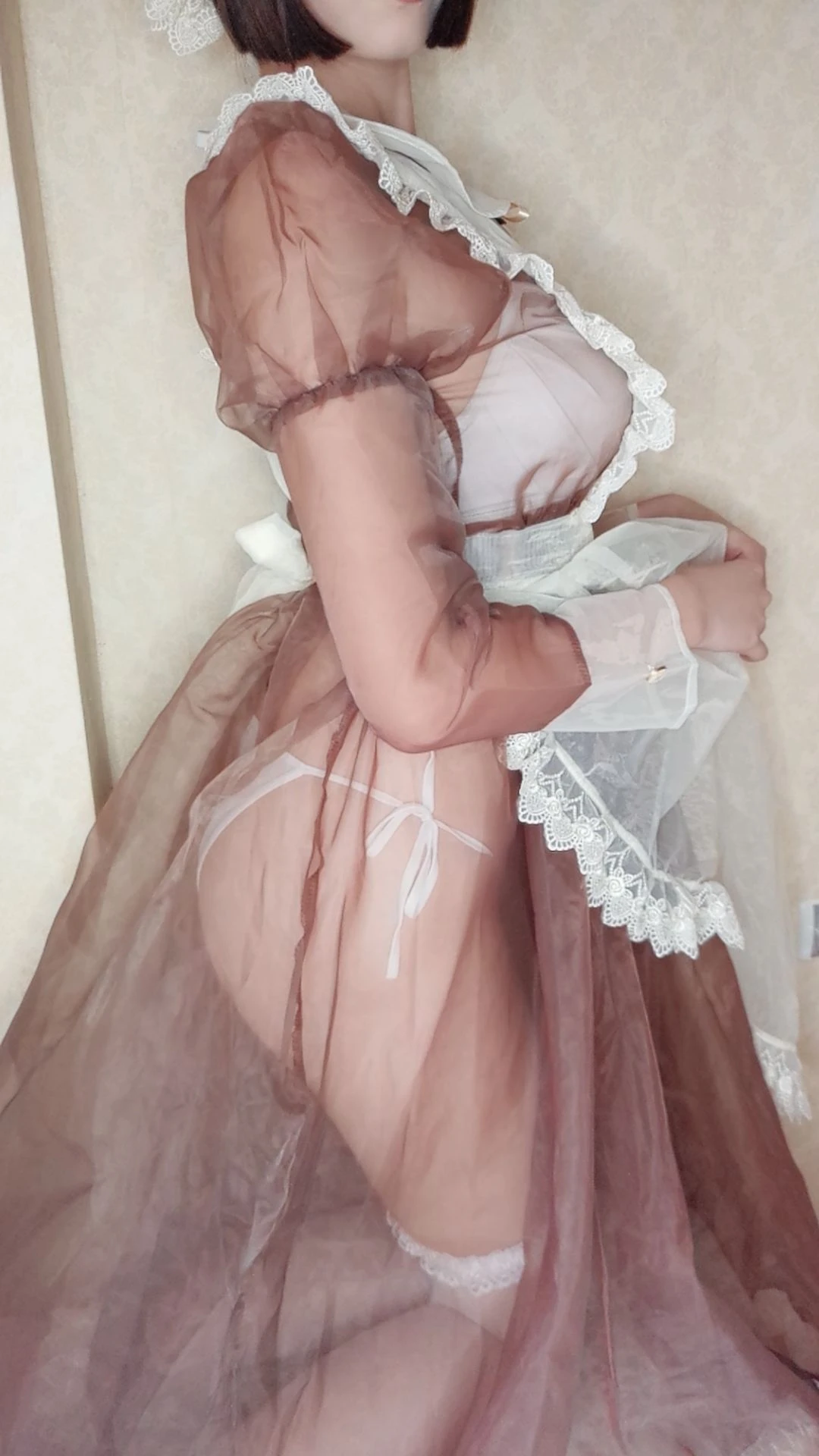 萌妹奈汐酱nice 女仆自撮り插图4