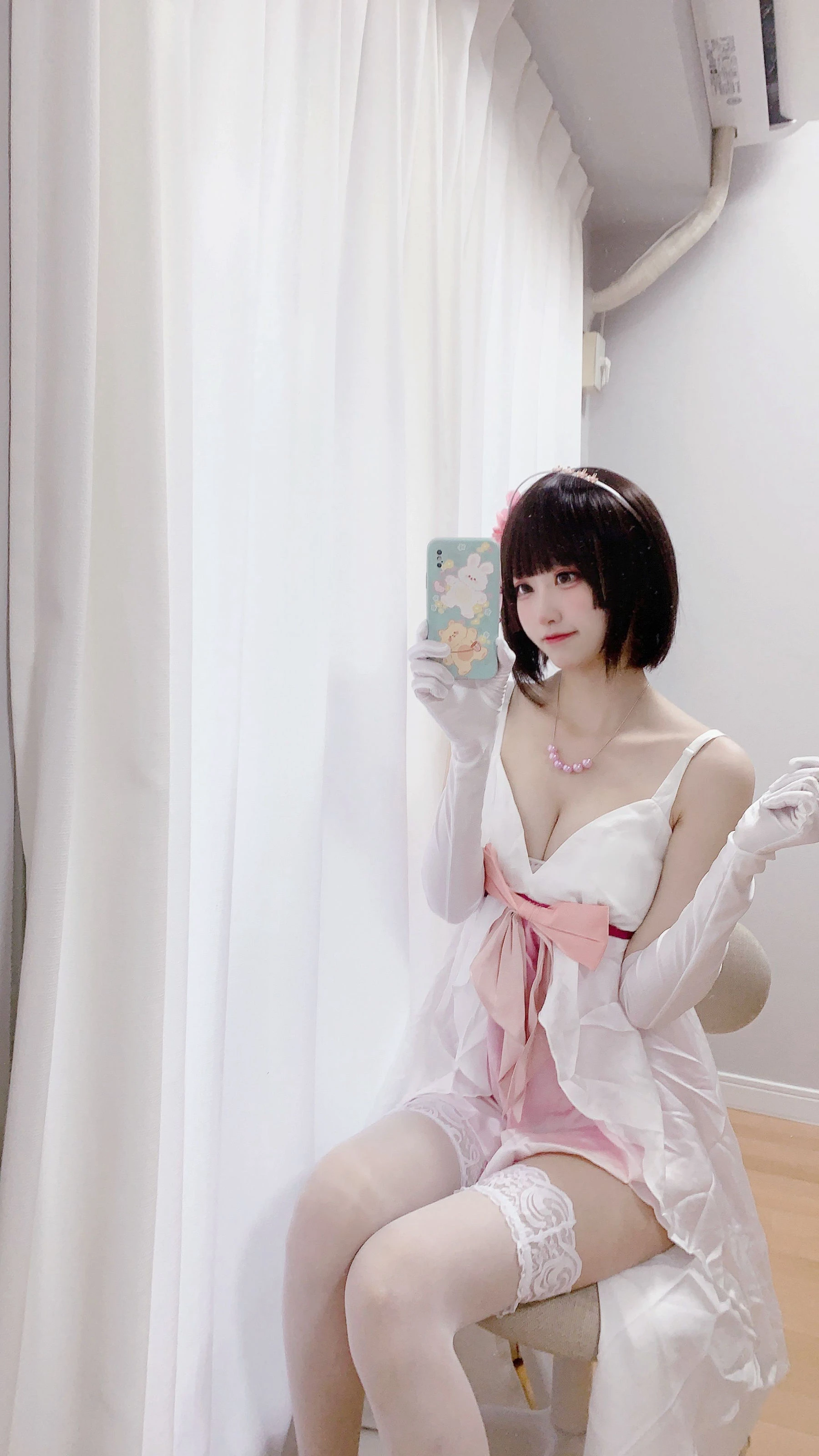 千阳(ちよ) – 加藤惠礼服cos插图6