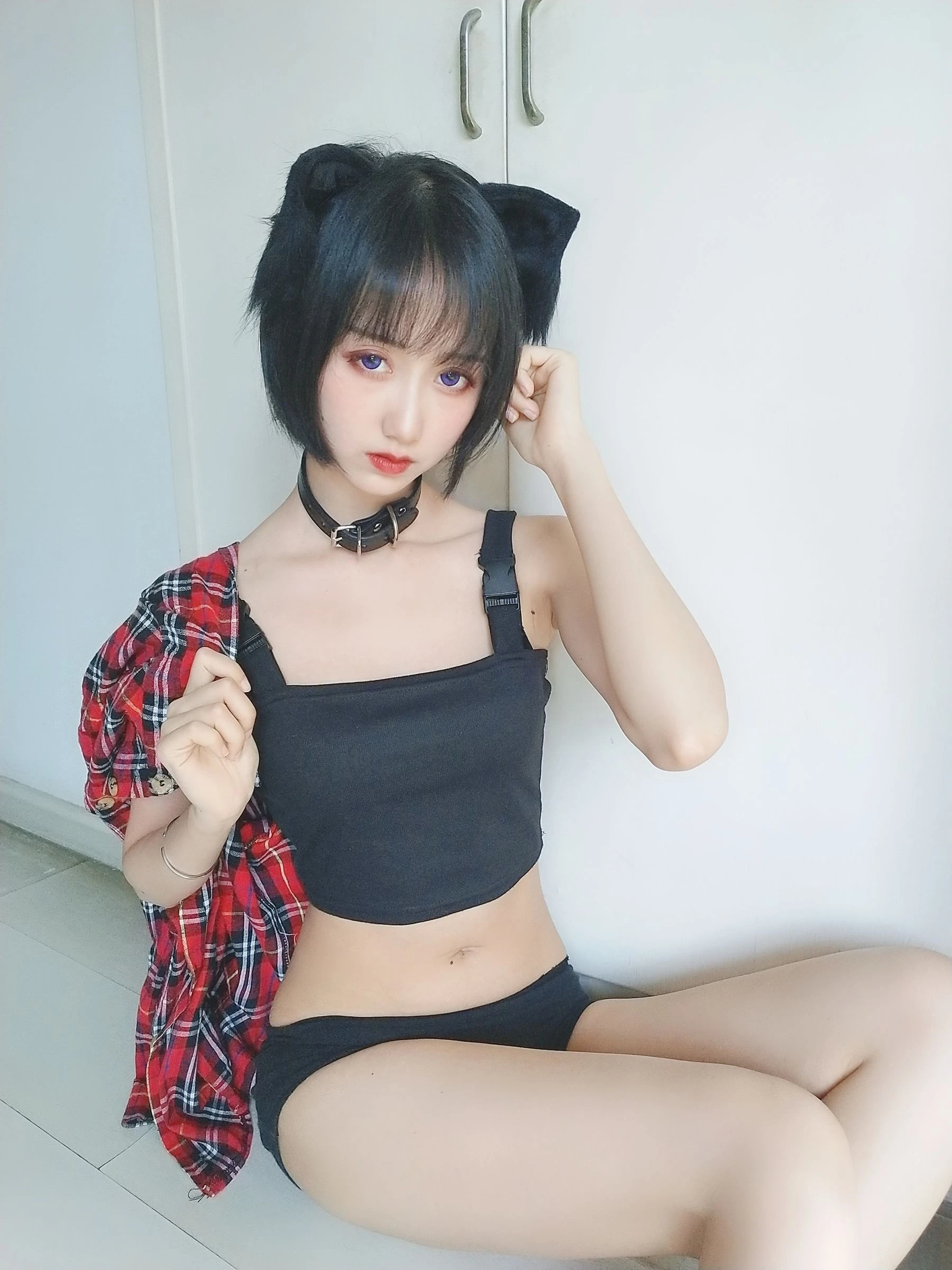 萌系小姐姐木绵绵OwO 不良猫插图5