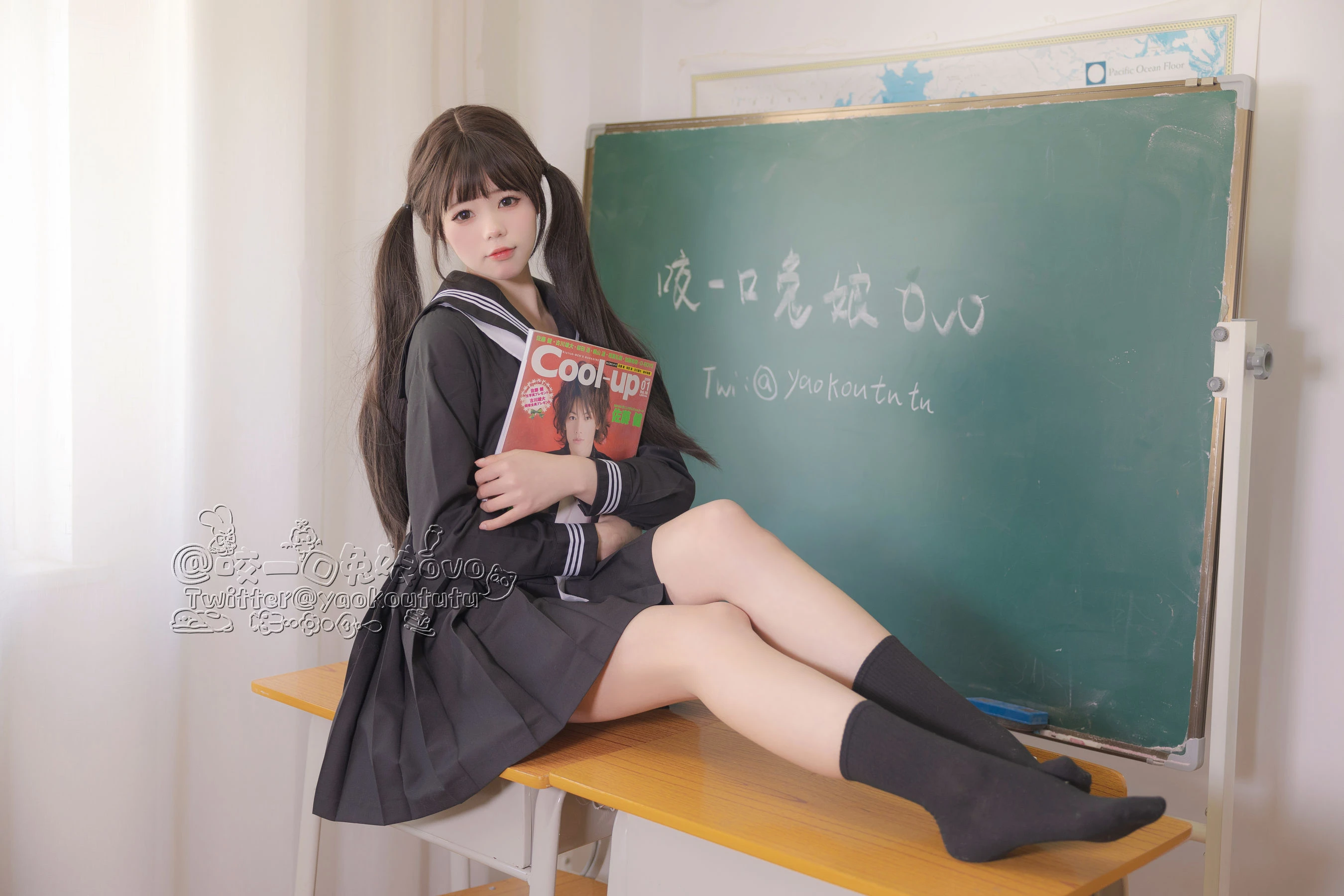 咬一口兔娘 – 放课后 [54P]插图2