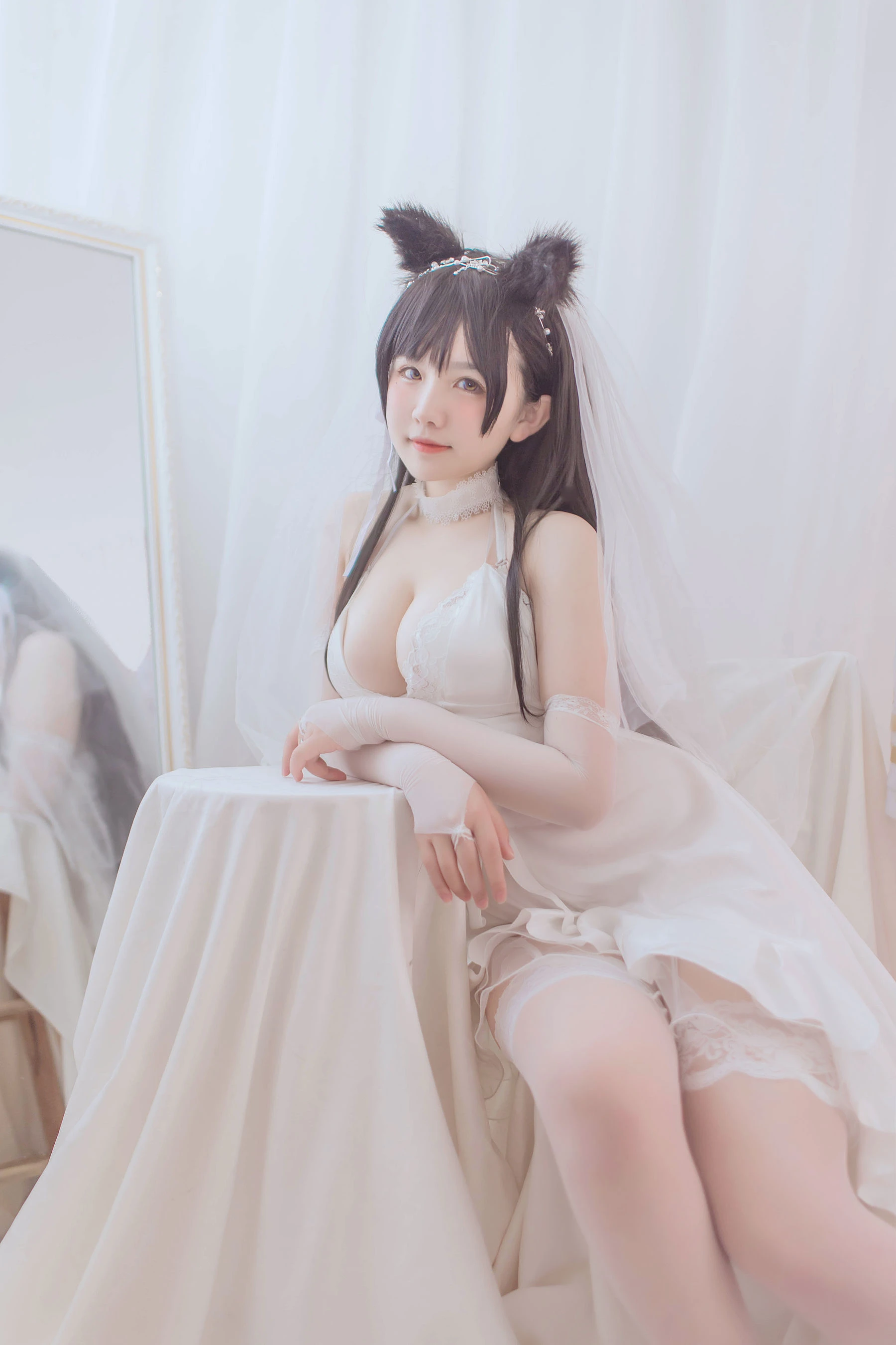 阿半今天很开心 – 爱宕婚纱插图2