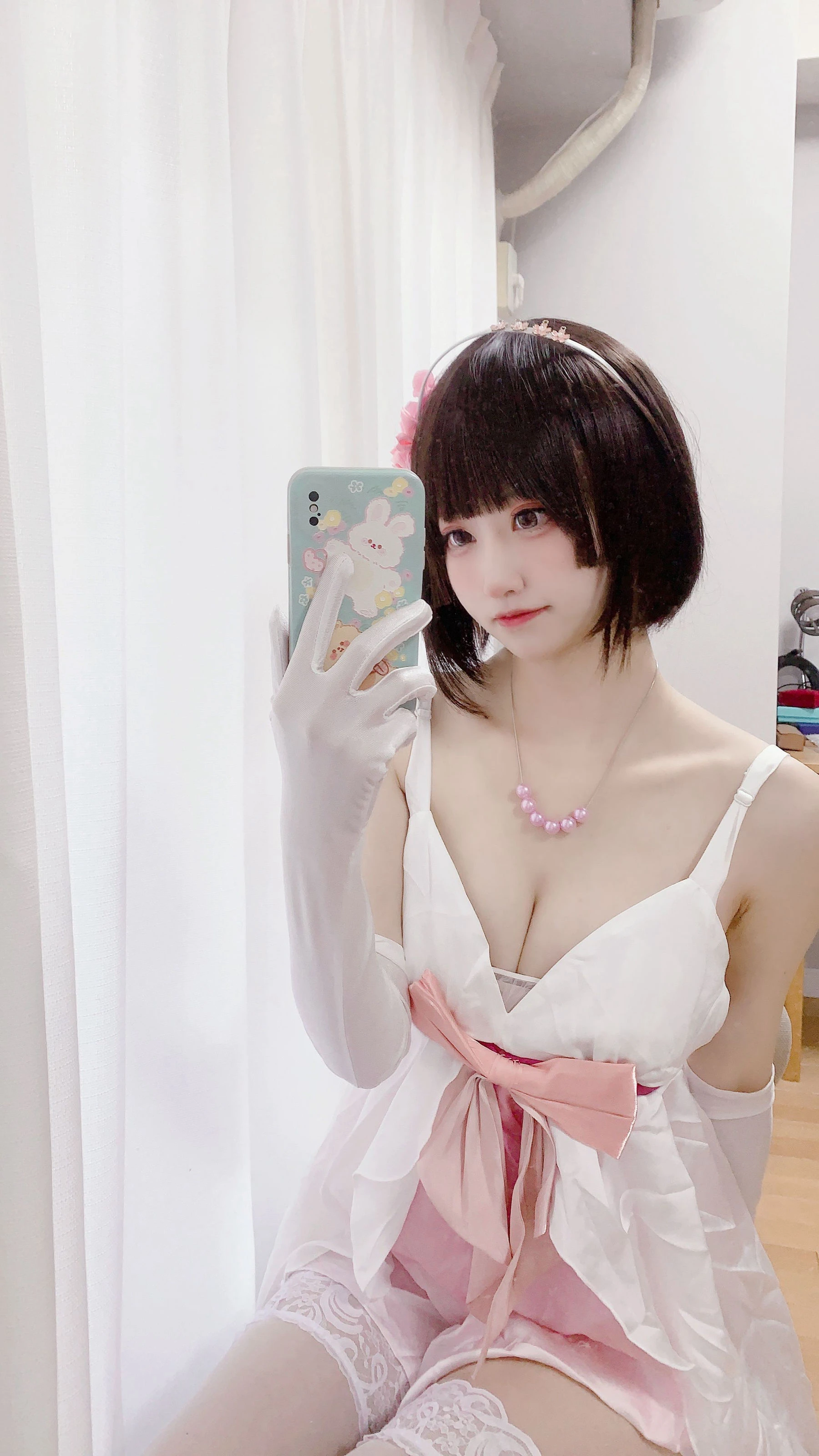 千阳(ちよ) – 加藤惠礼服cos插图1