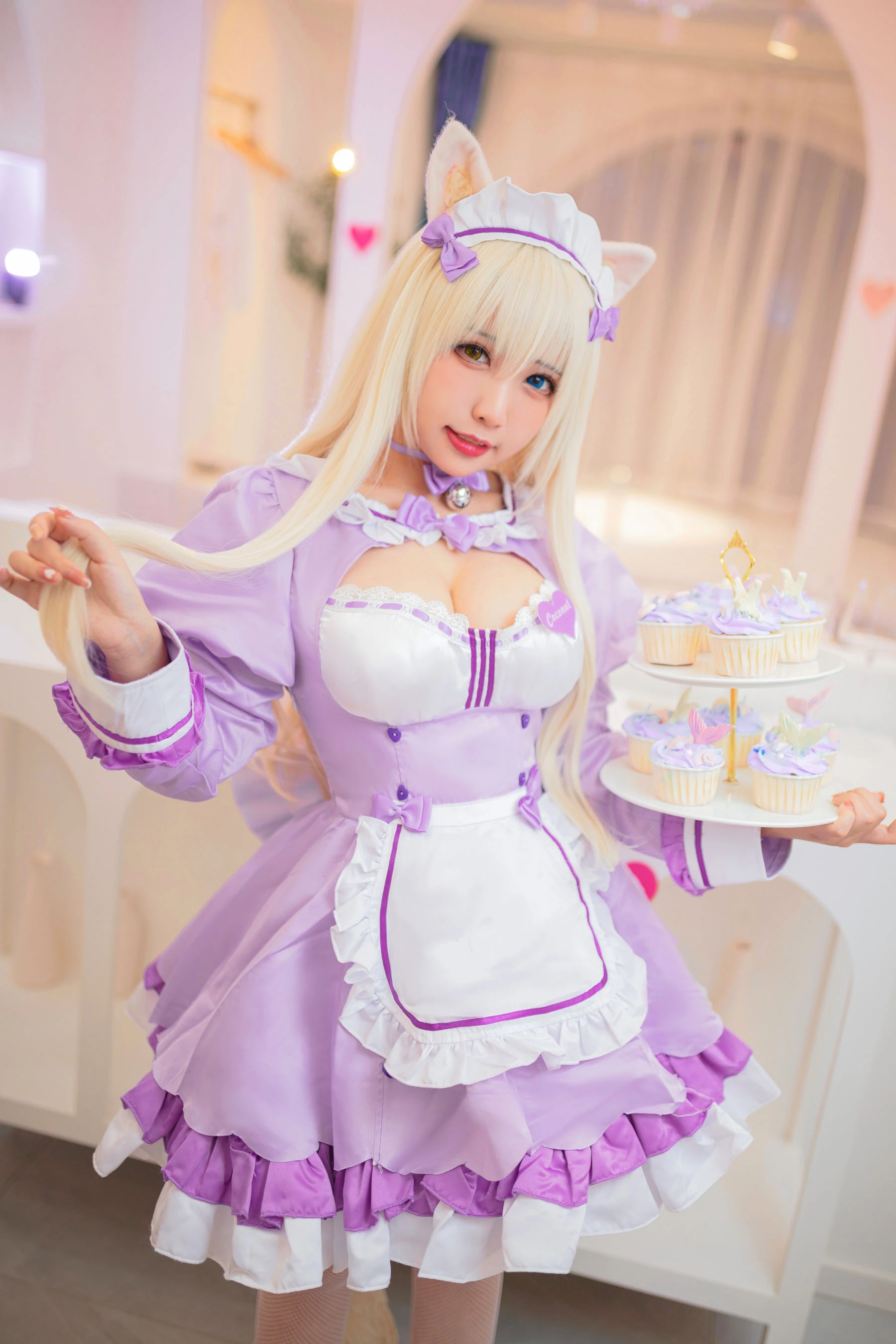 动漫博主貓田聖奈奈(桃之啾啾) – 椰子插图1