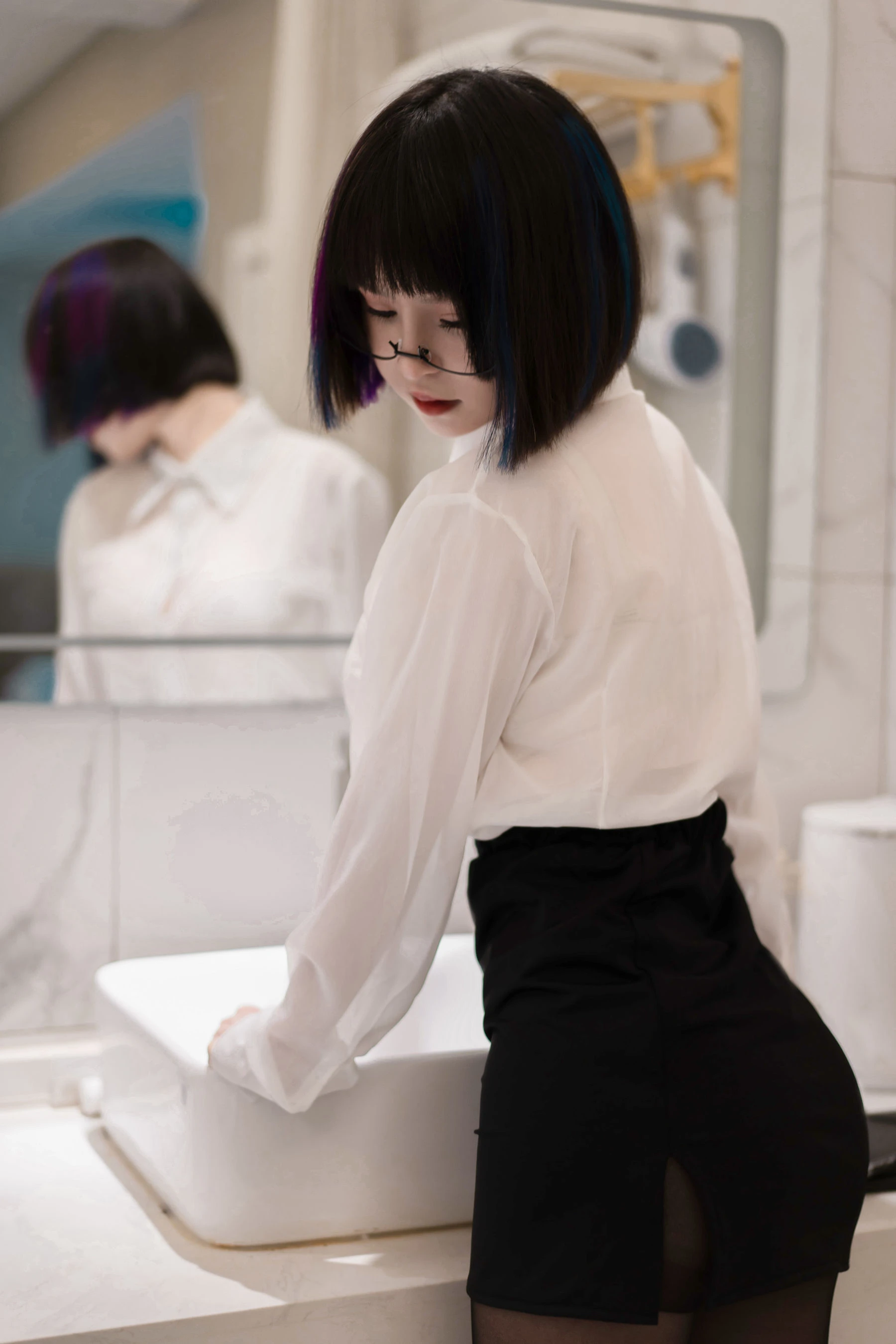 美少女晕崽 – 迷情小秘插图4